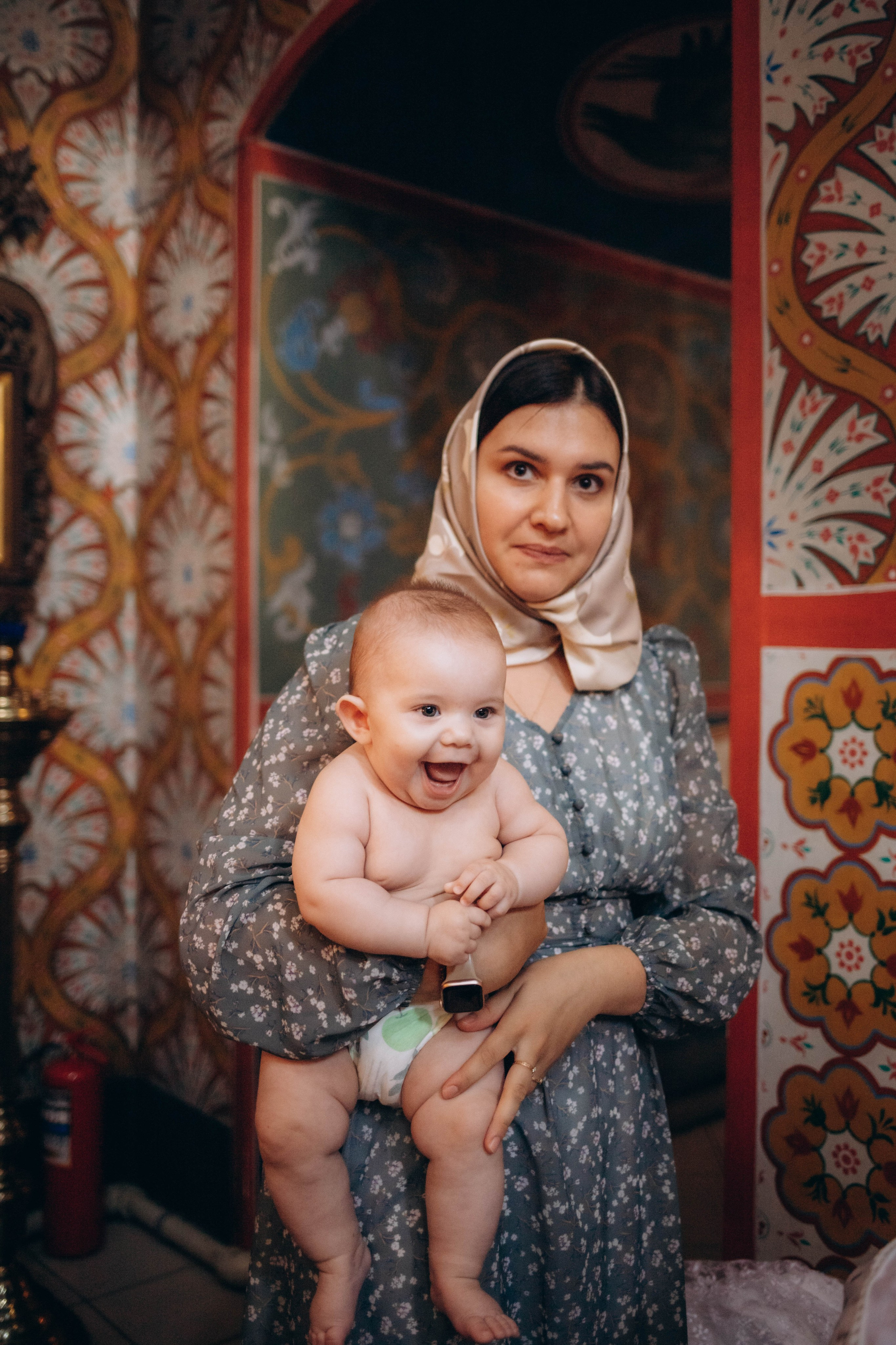 Крещение Ариши. Семейный и детский фотограф в Москве Александра Нараевская