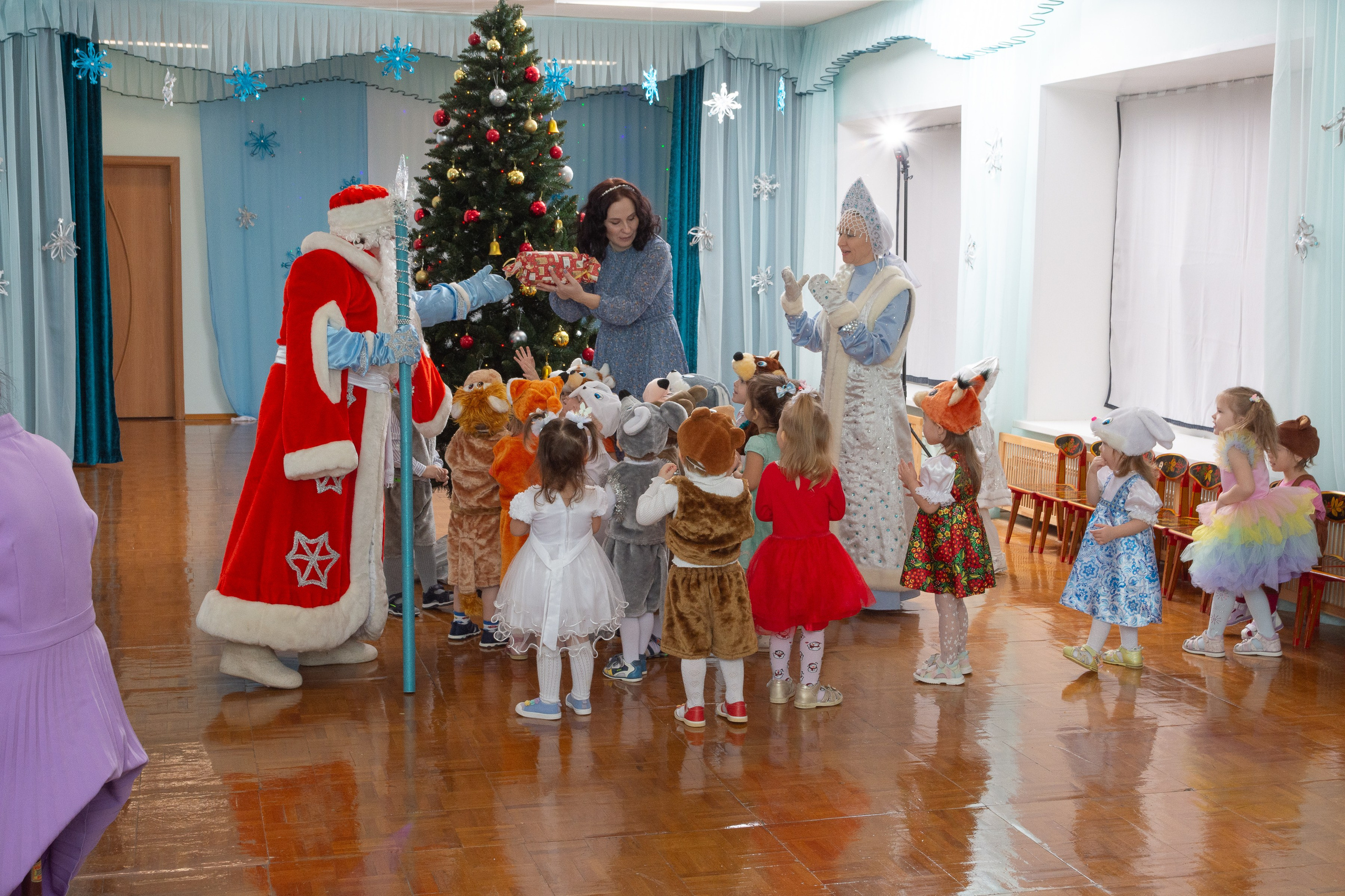 Новогодний утренник в саду 2023