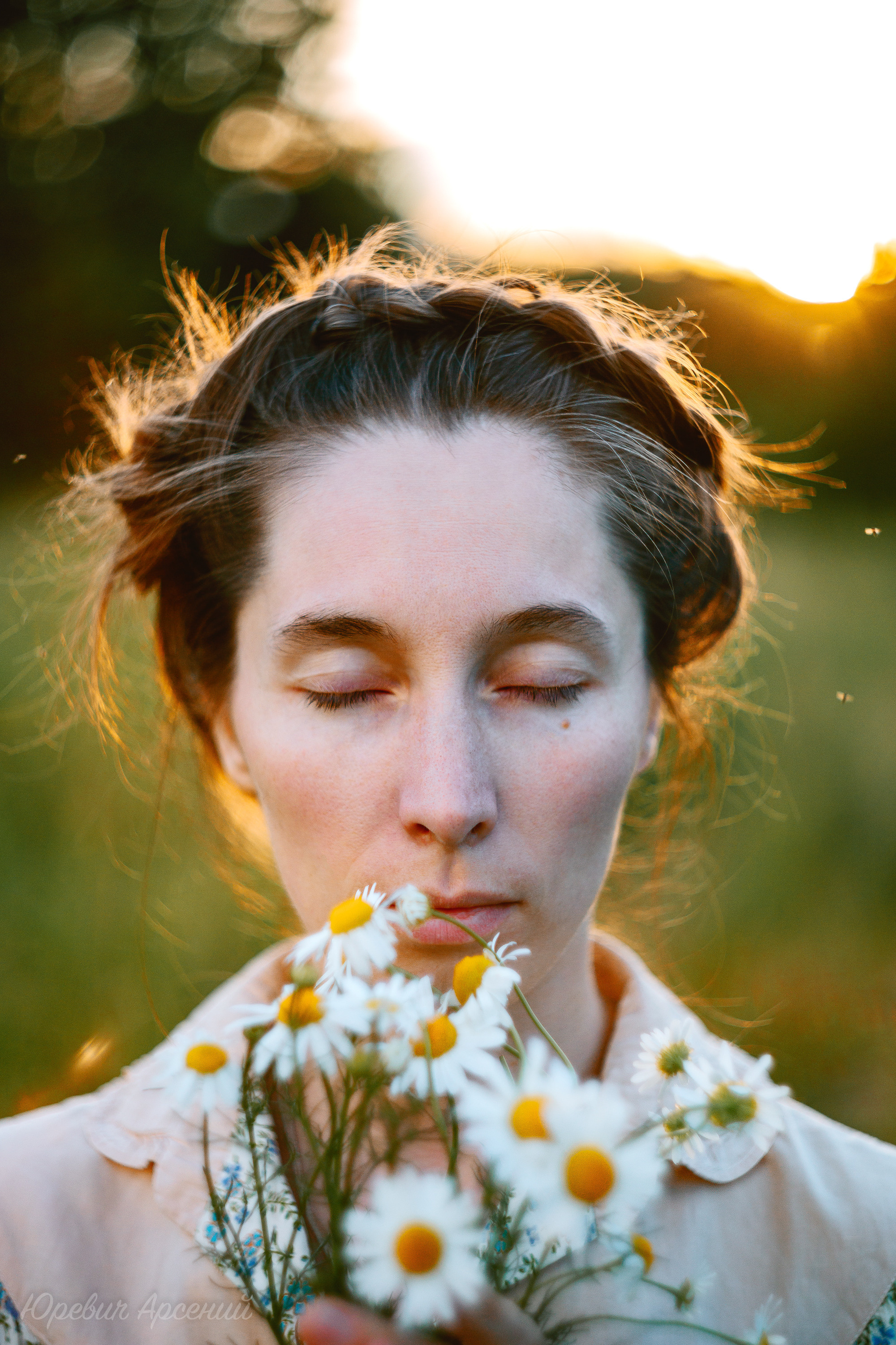 Съемка в поле