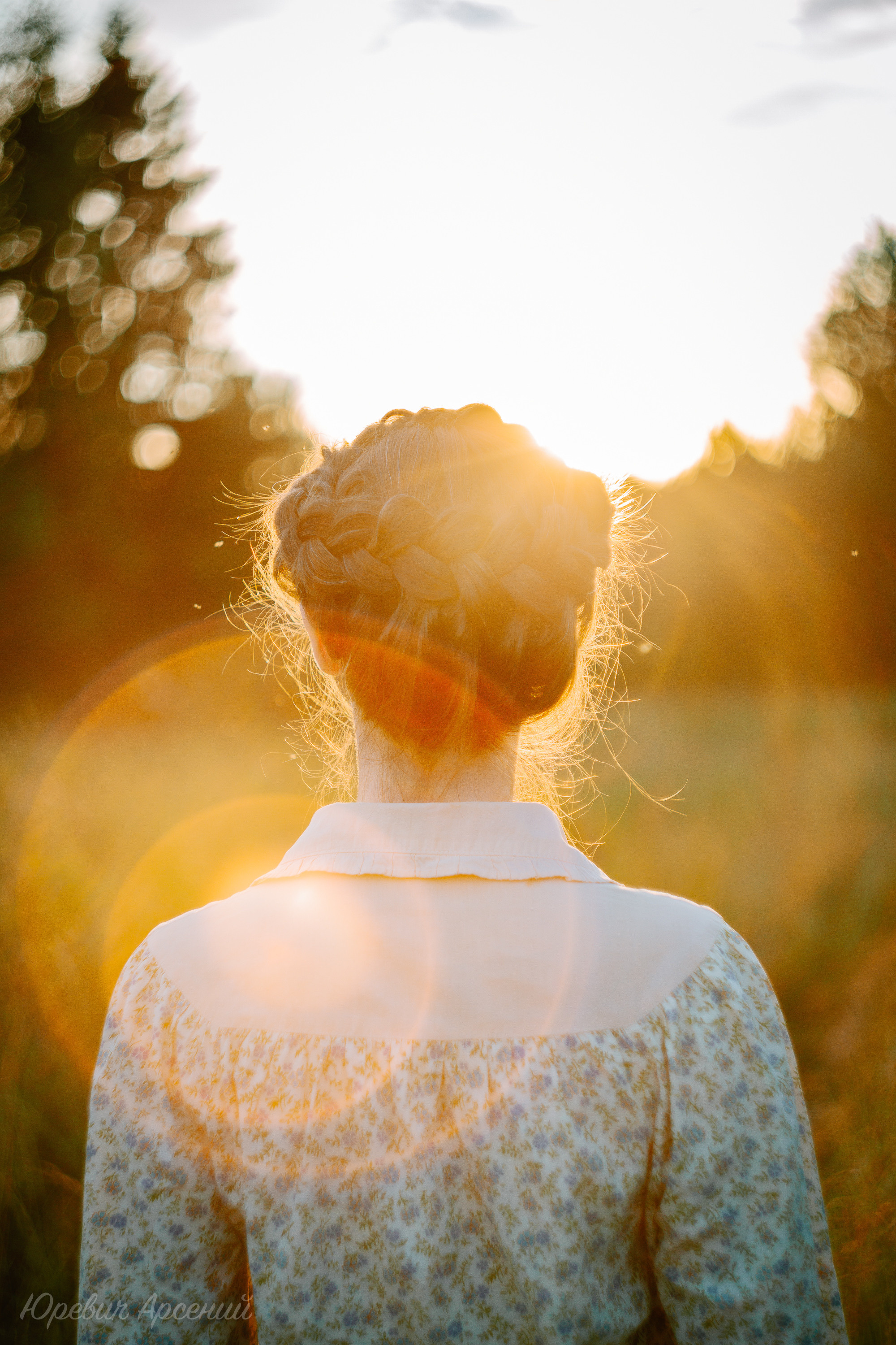 Съемка в поле