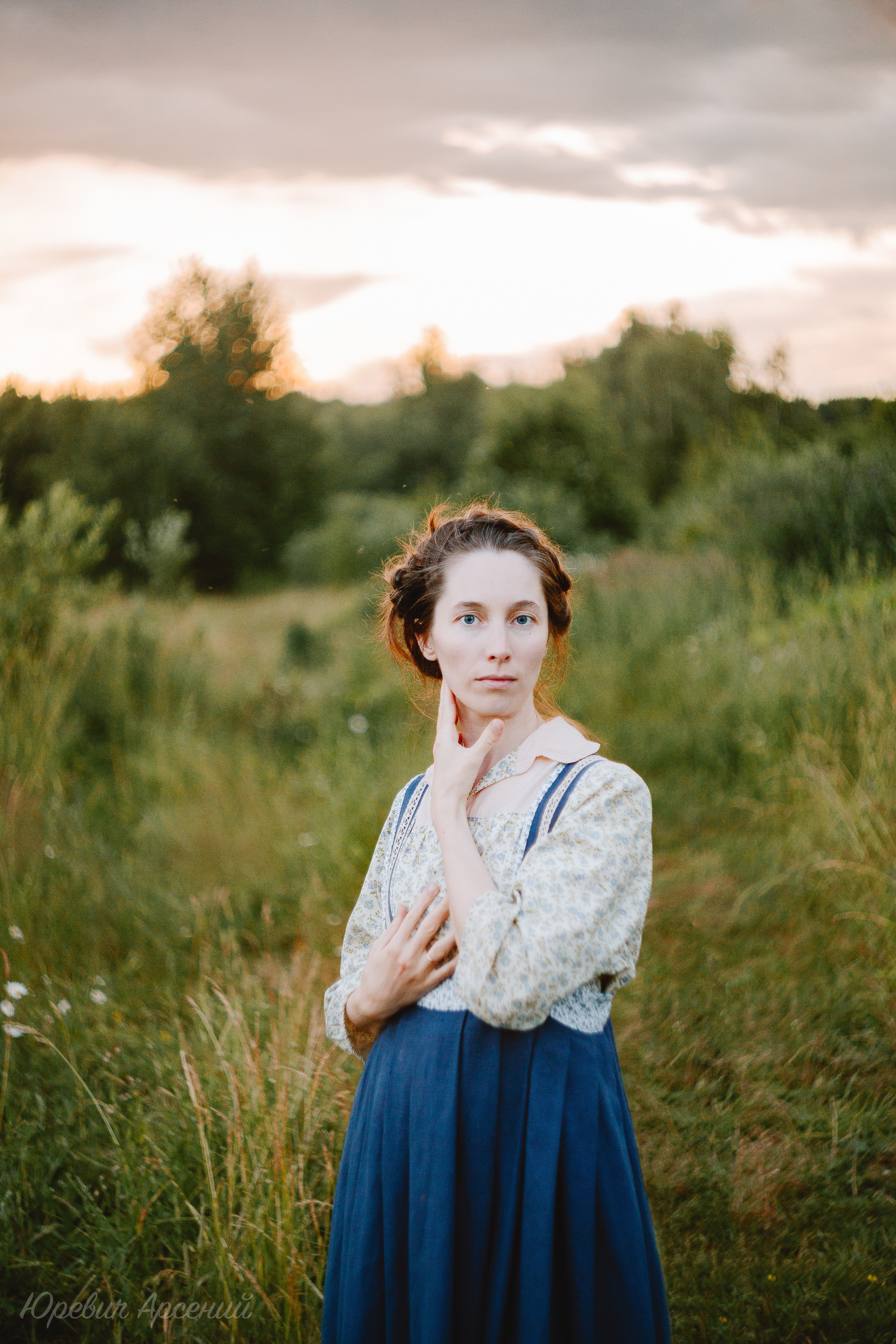 Съемка в поле