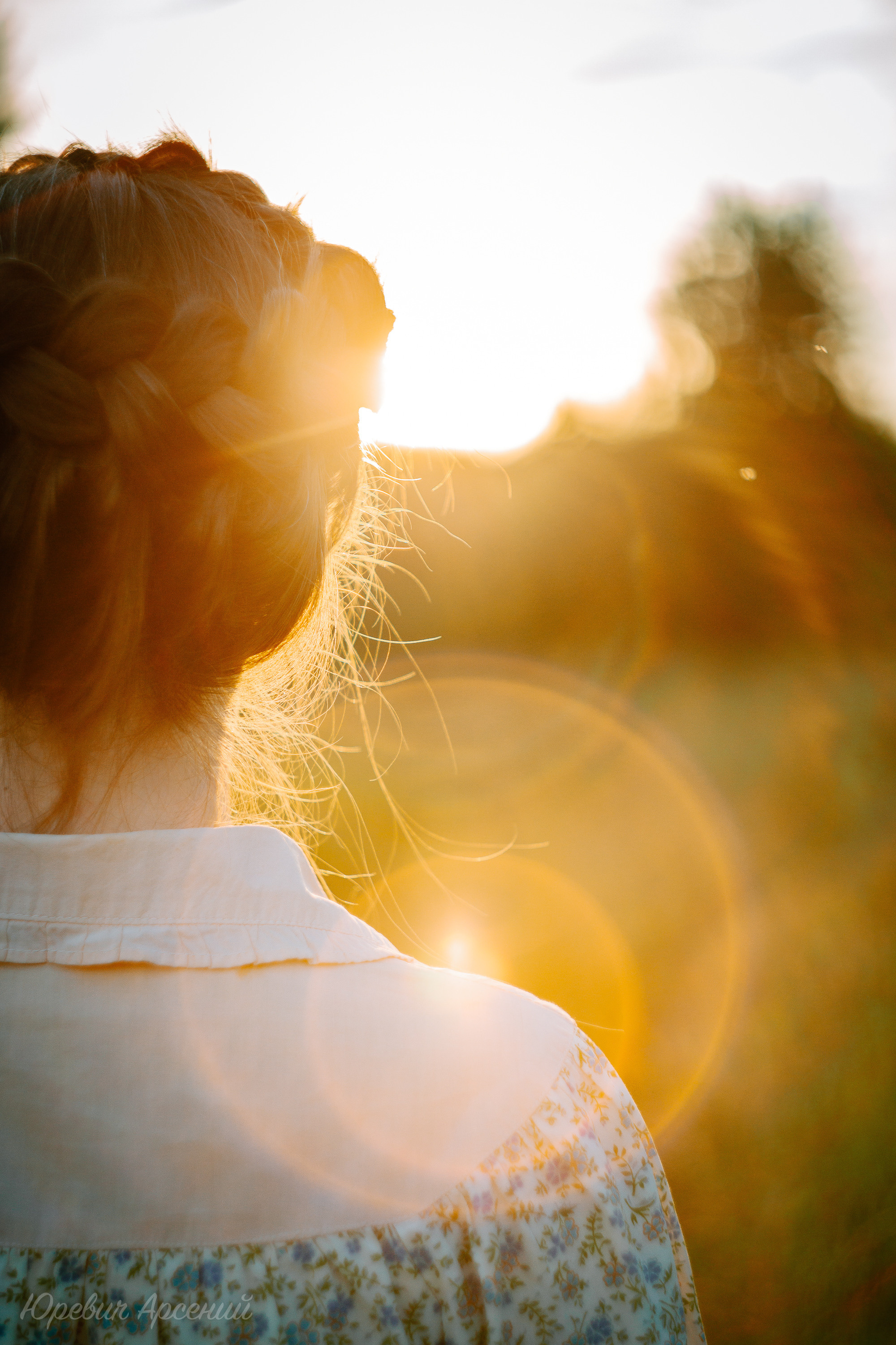 Съемка в поле