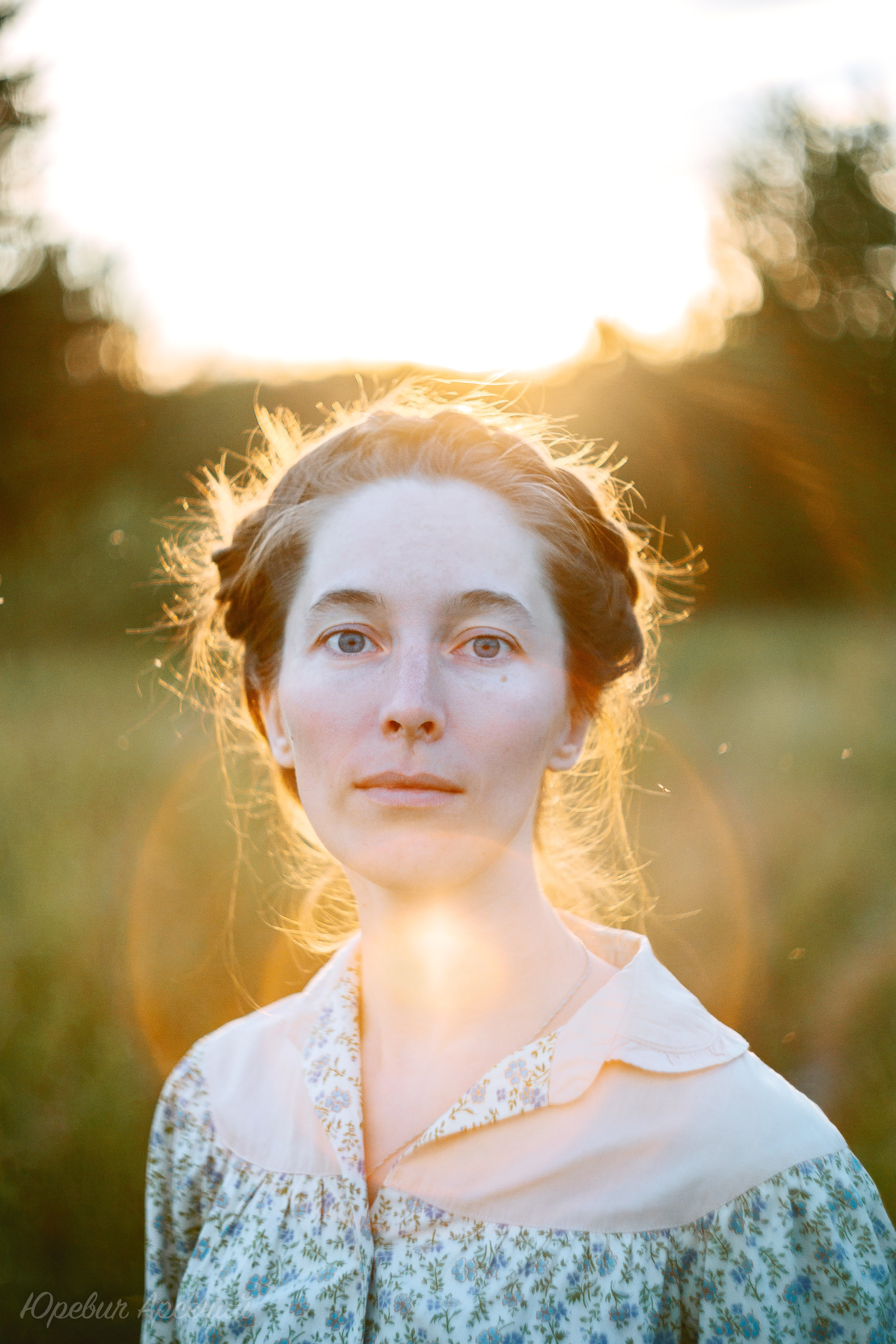 Съемка в поле