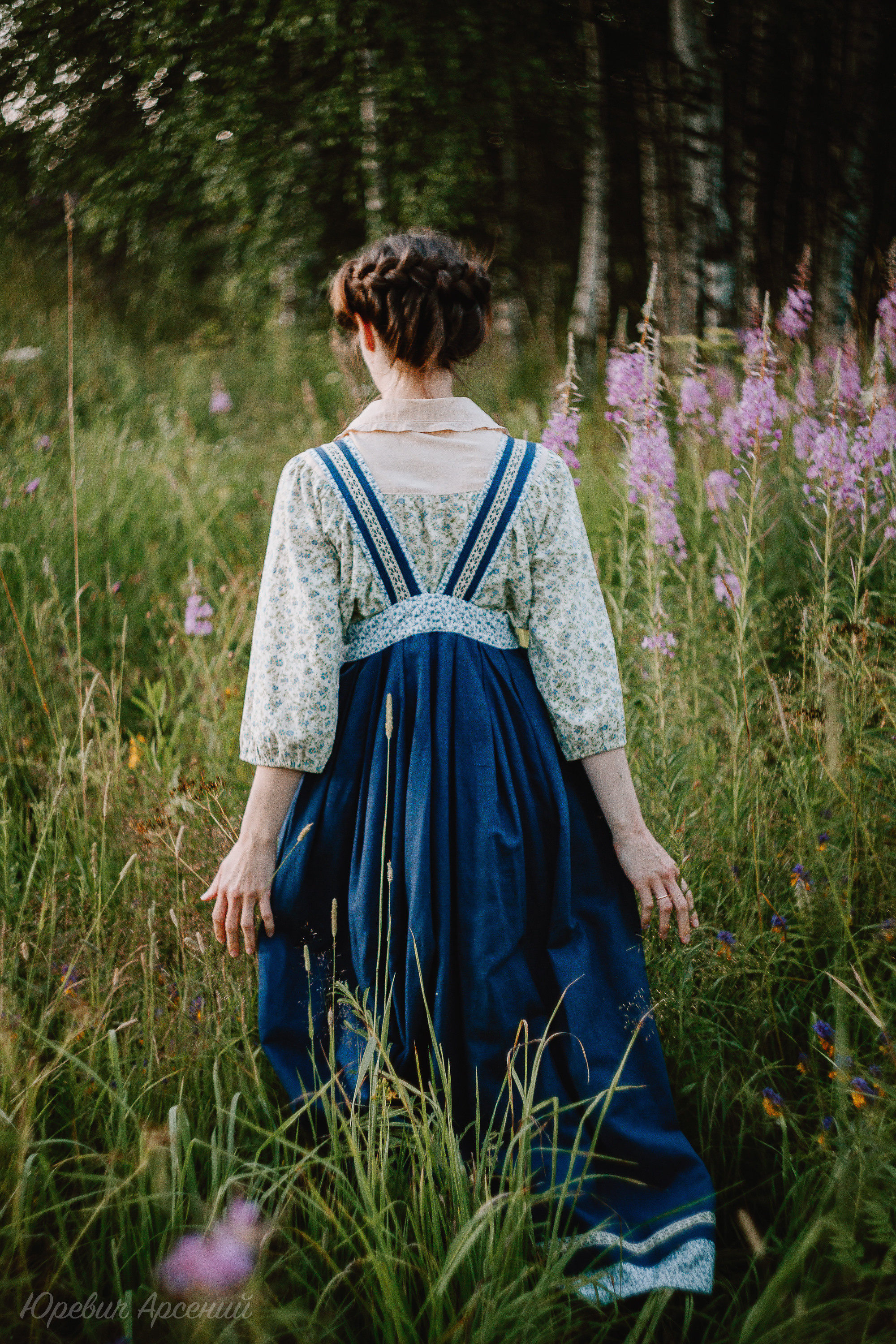 Съемка в поле