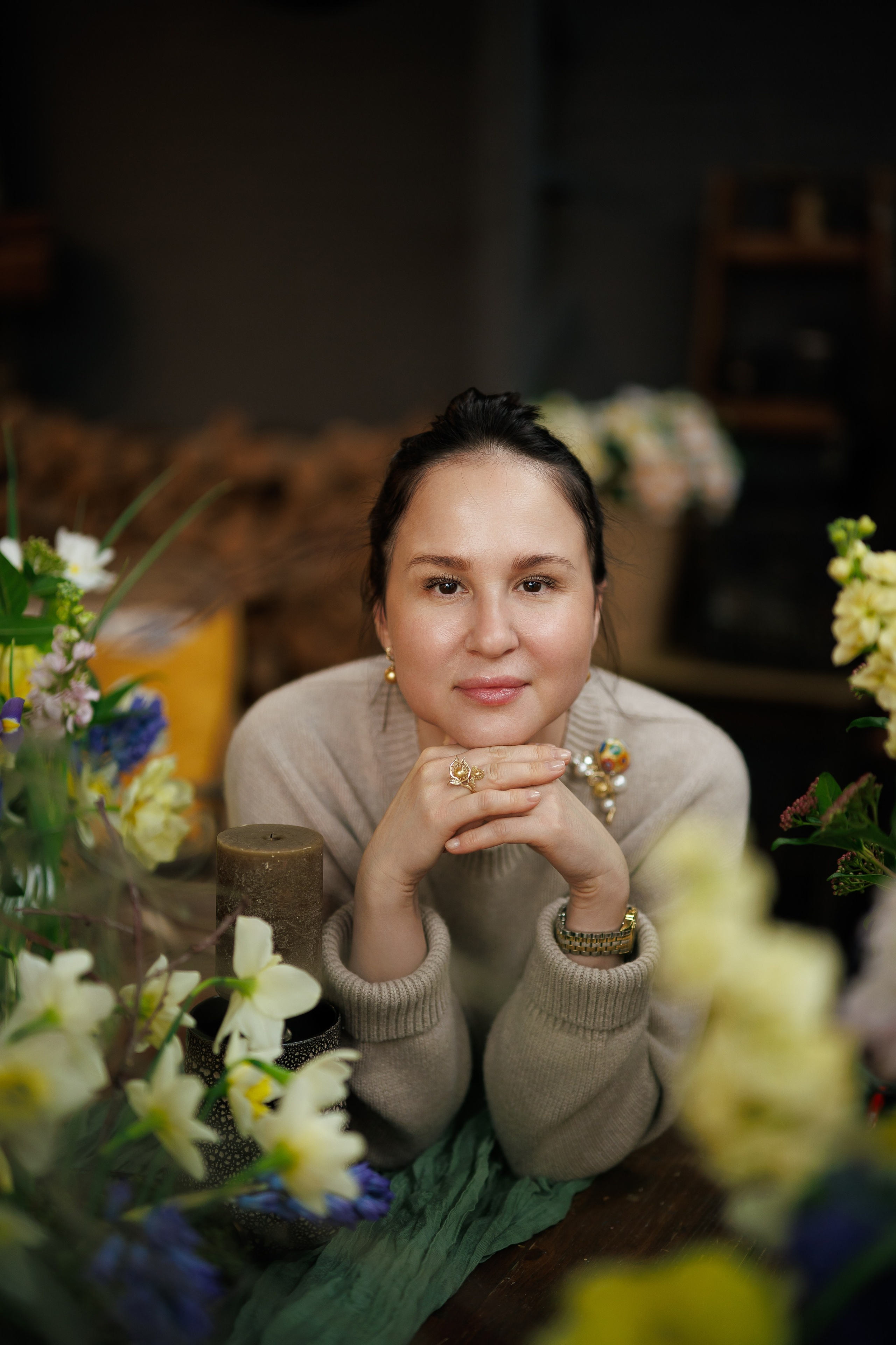 Мастер класс по цветочным композициям. Репортажный фотограф Ростов-на-дону