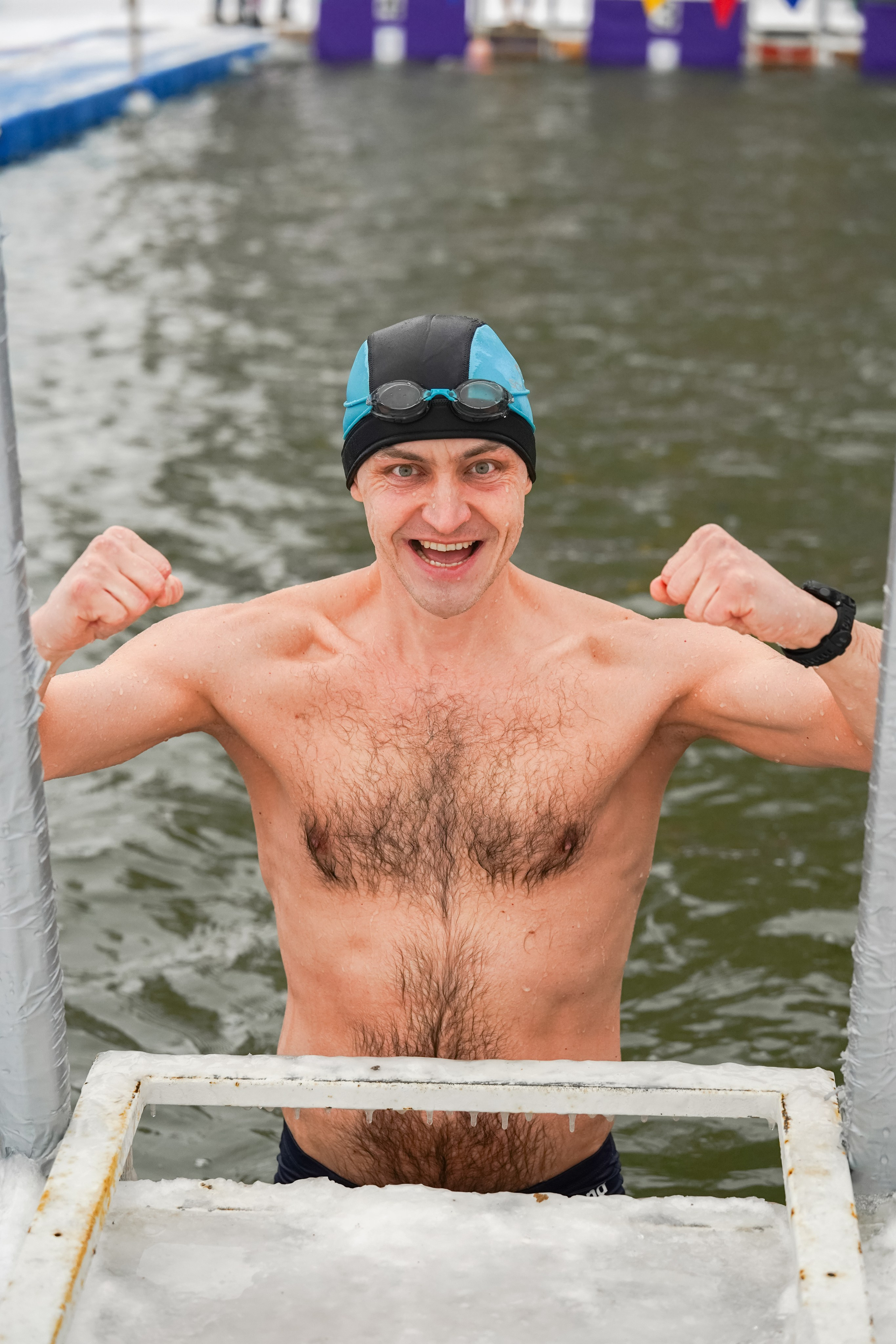 Зимнее плавание. Маслухин Дмитрий — Ваш Фотограф