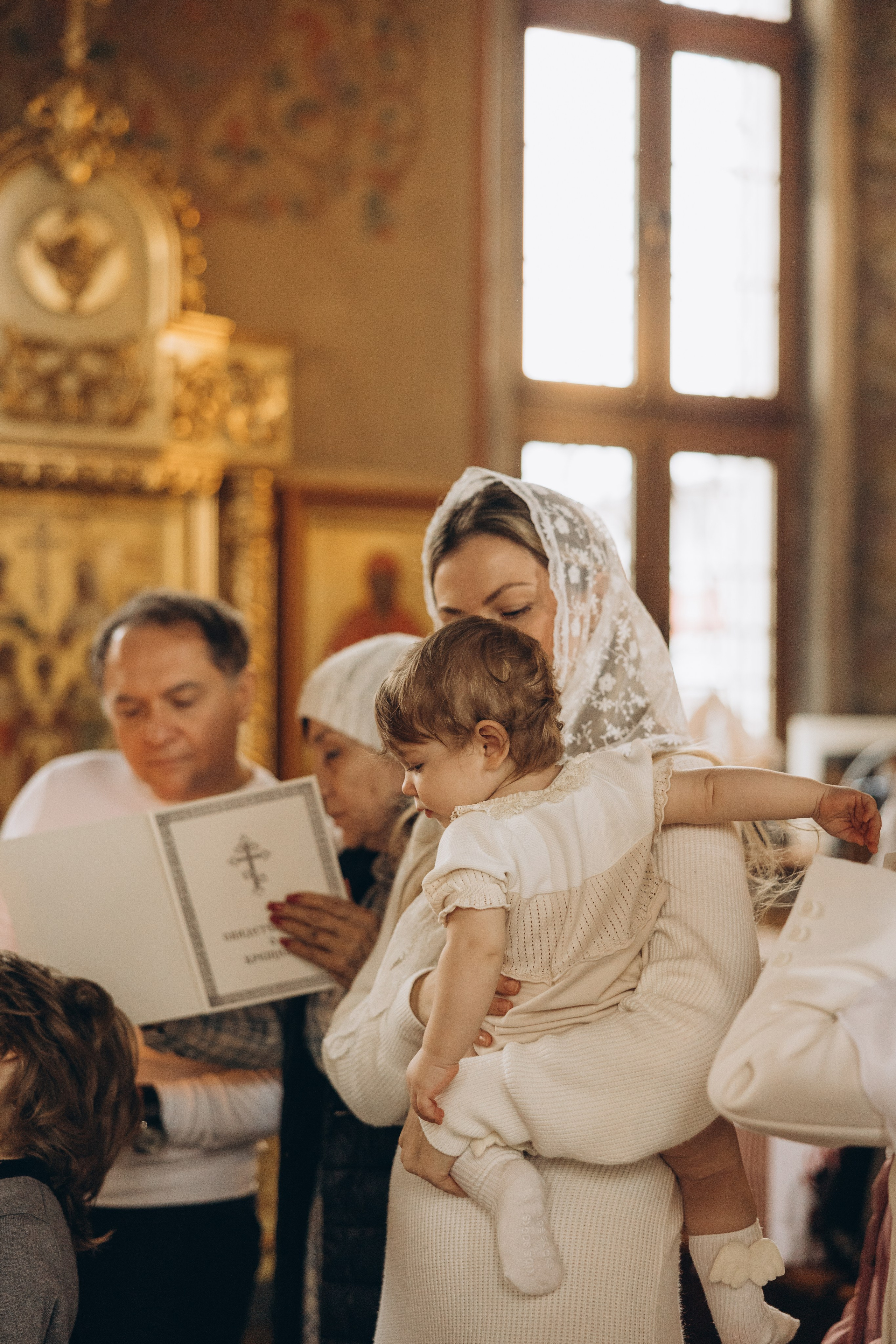 Крещение Дианы. Семейный фотограф в Москве Виктория Ястребинская