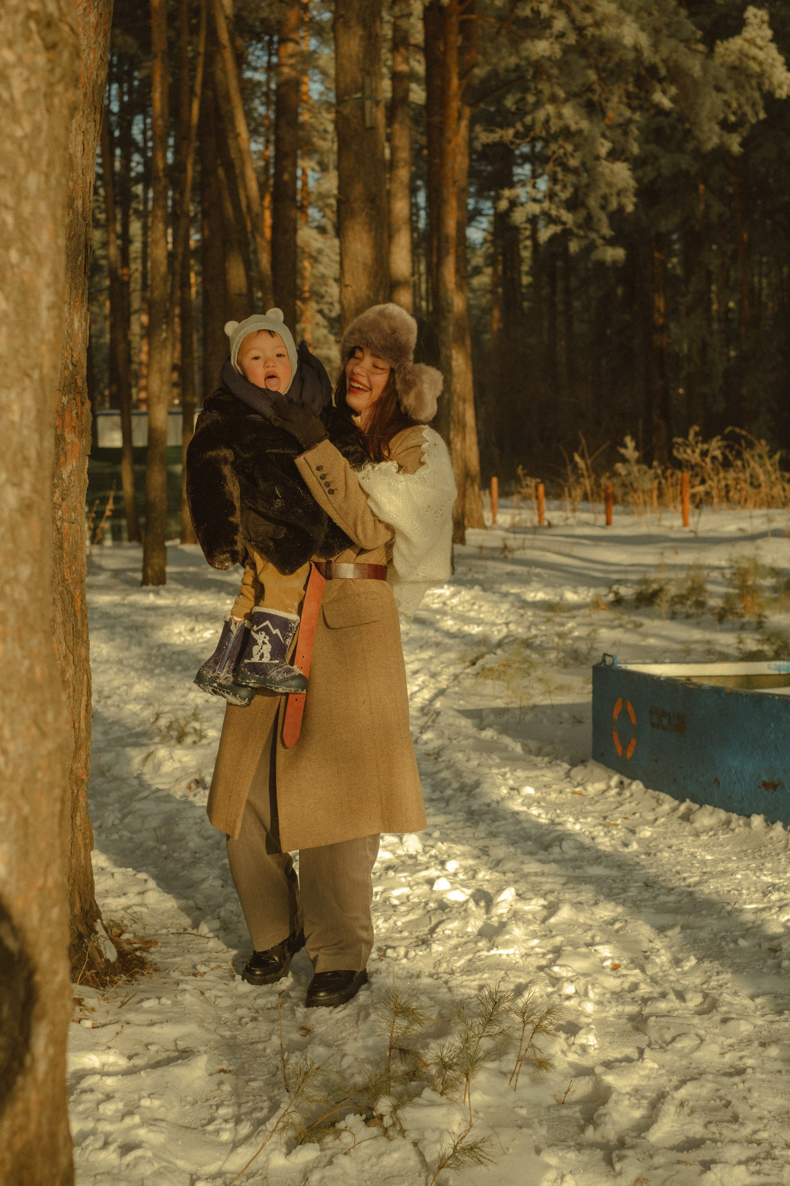 Ксюша, Том и Кирин | в стиле СССР. Фотограф в Новосибирске Диана Ильиных