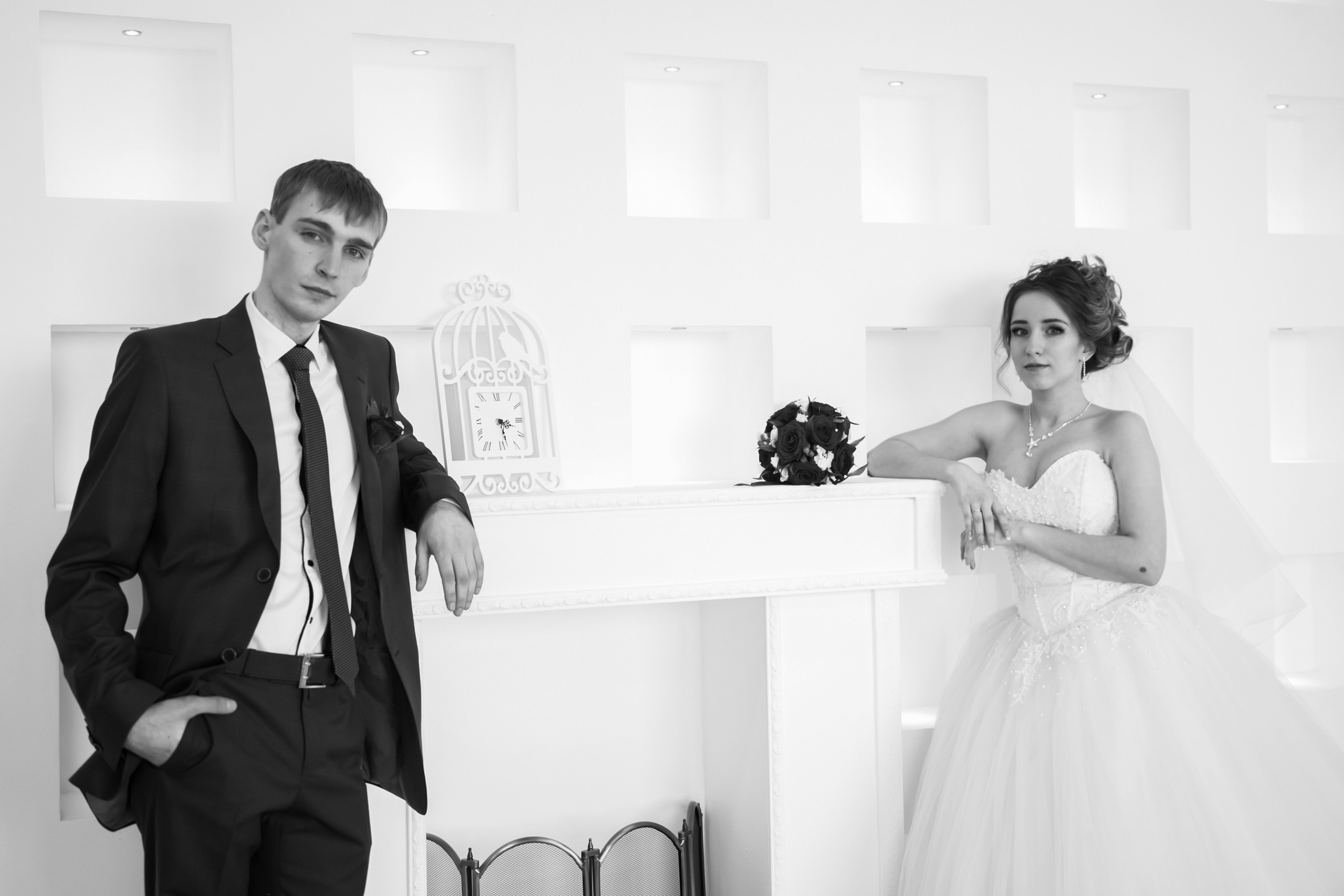 Свадьба Ч/Б. Свадебный фотограф, видеограф в Самаре, Самарской области. Видеосъемка