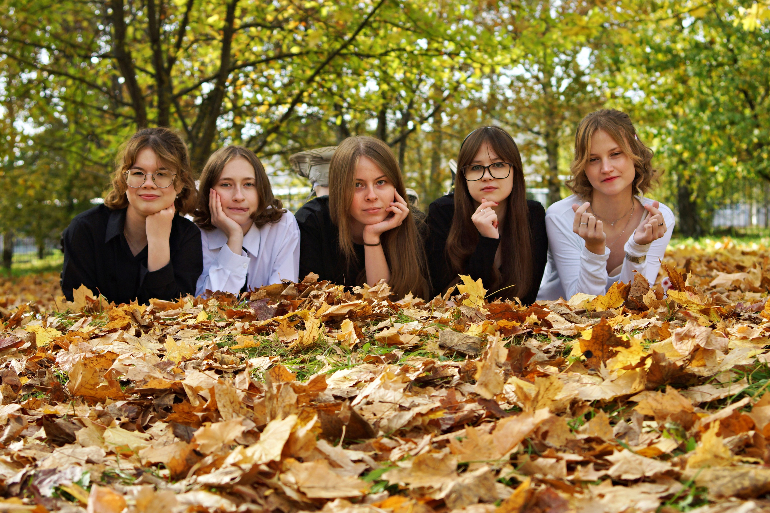 Осенняя фотосессия в школе г. Йошкар-Ола