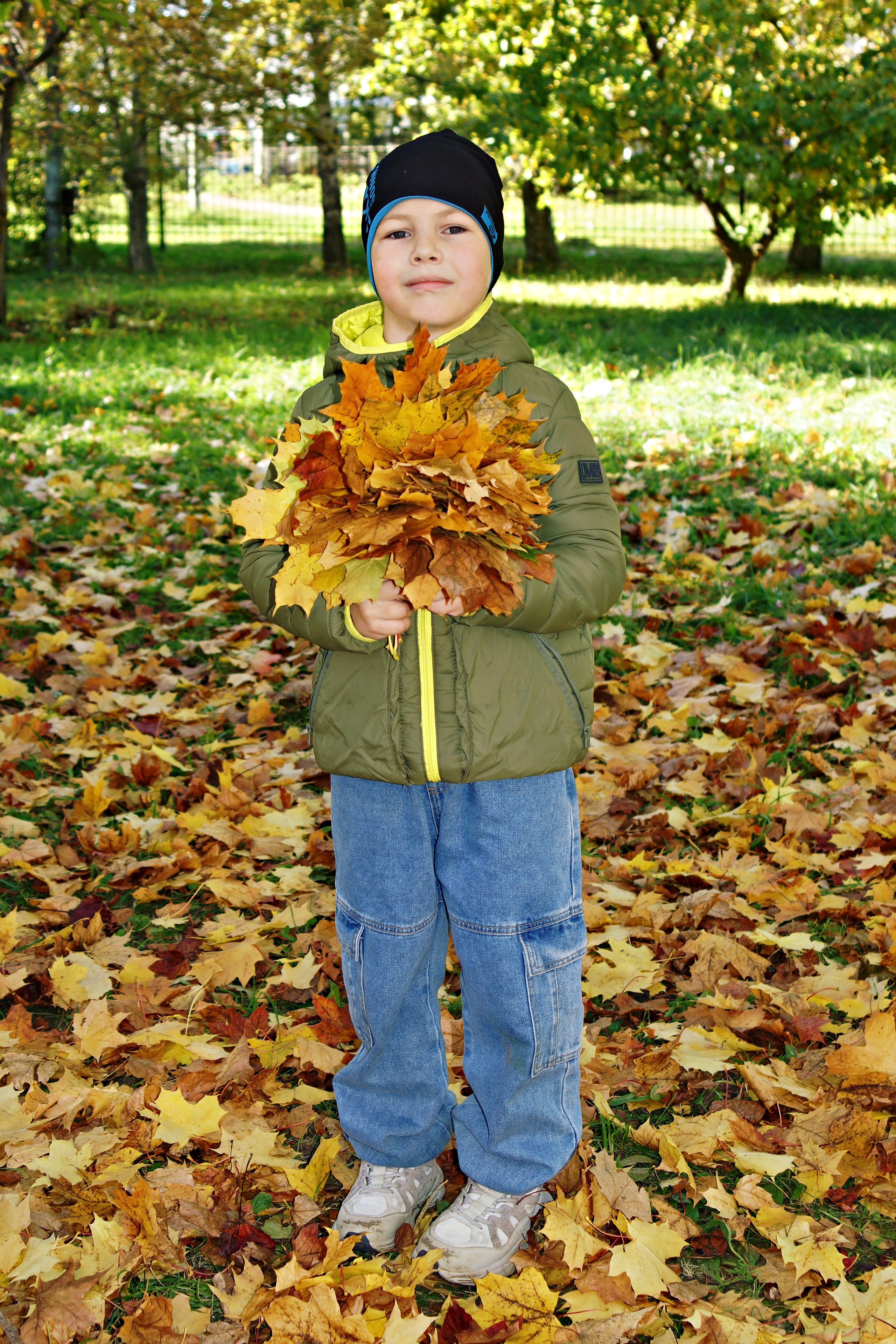 Осенняя фотосессия в детском саду г. Йошкар-Ола