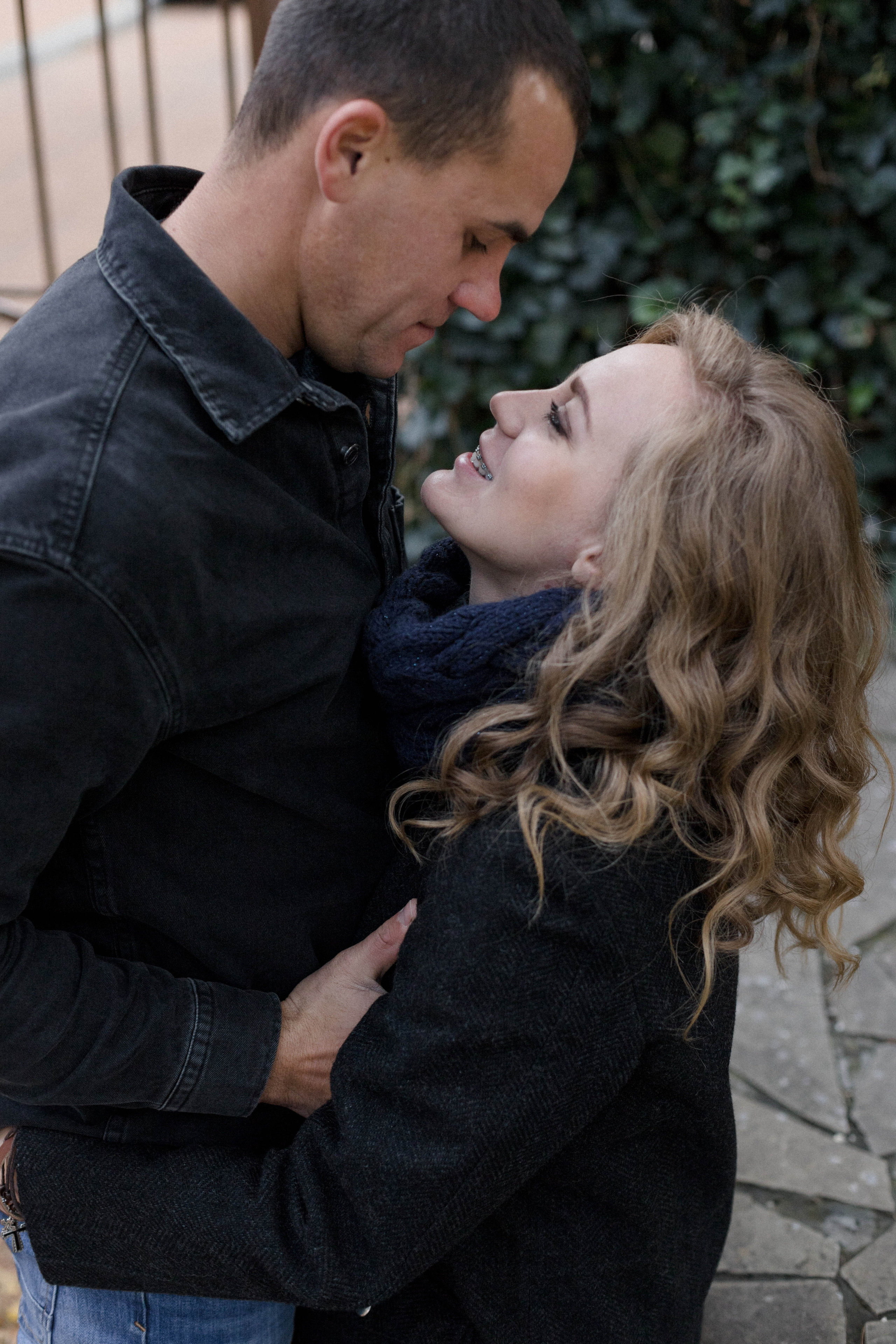 Яна и Дима / зимний пляж