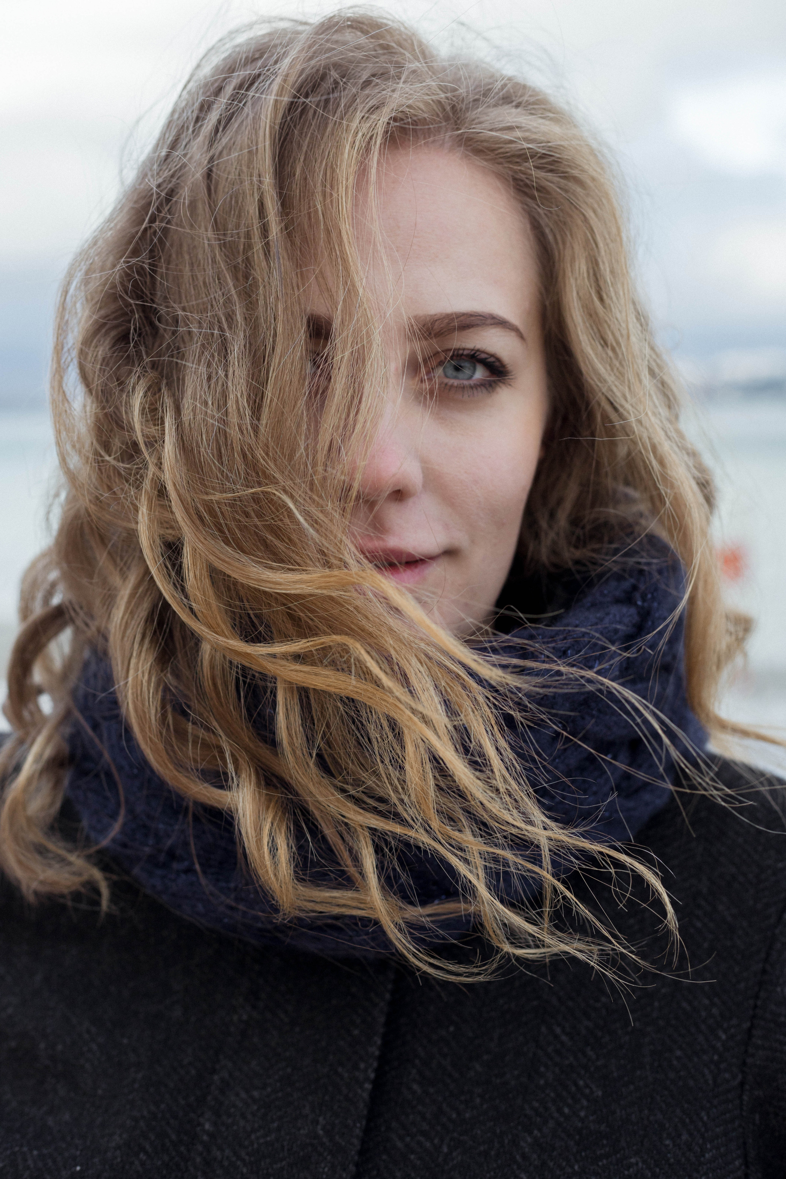 Яна и Дима / зимний пляж