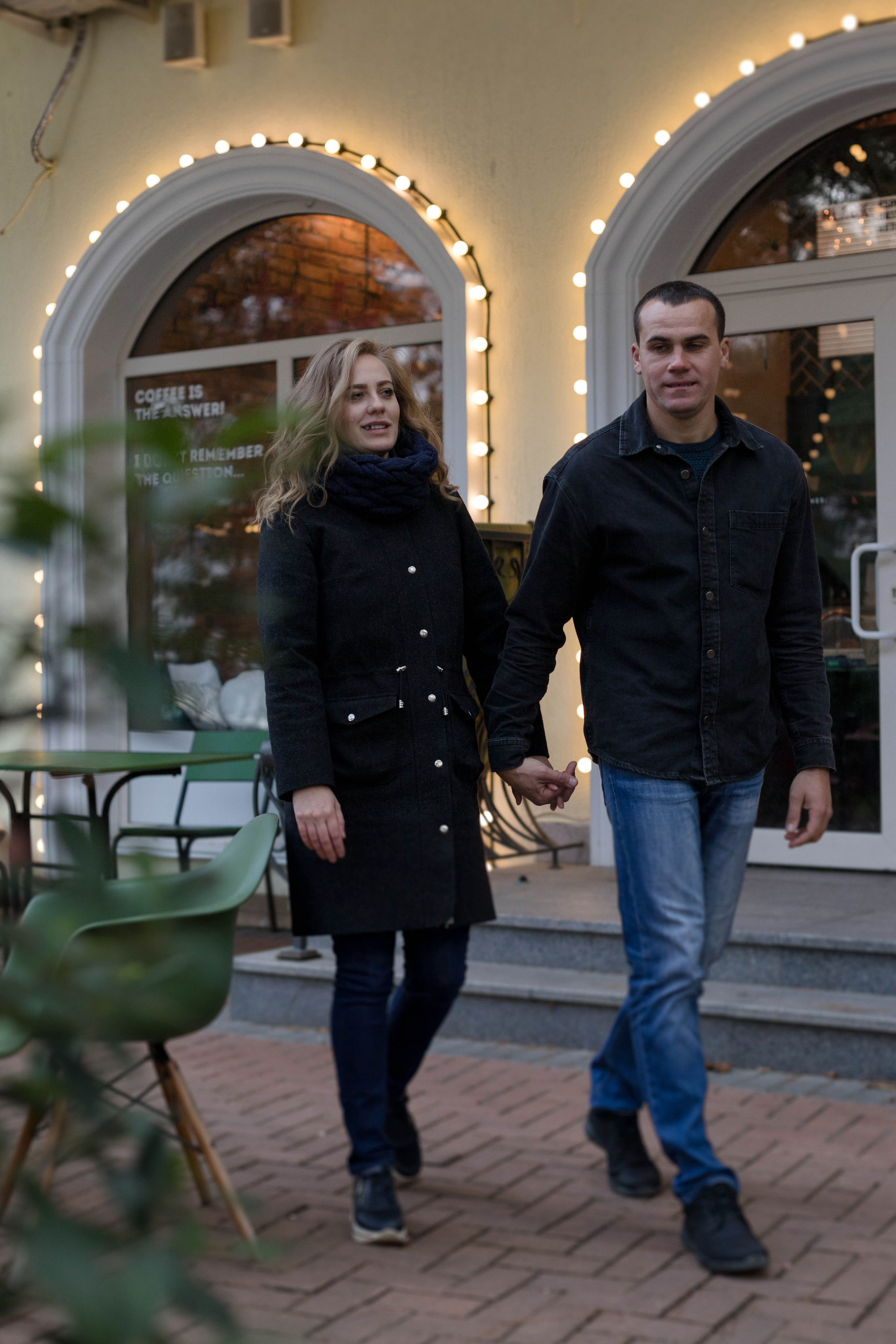 Яна и Дима / зимний пляж