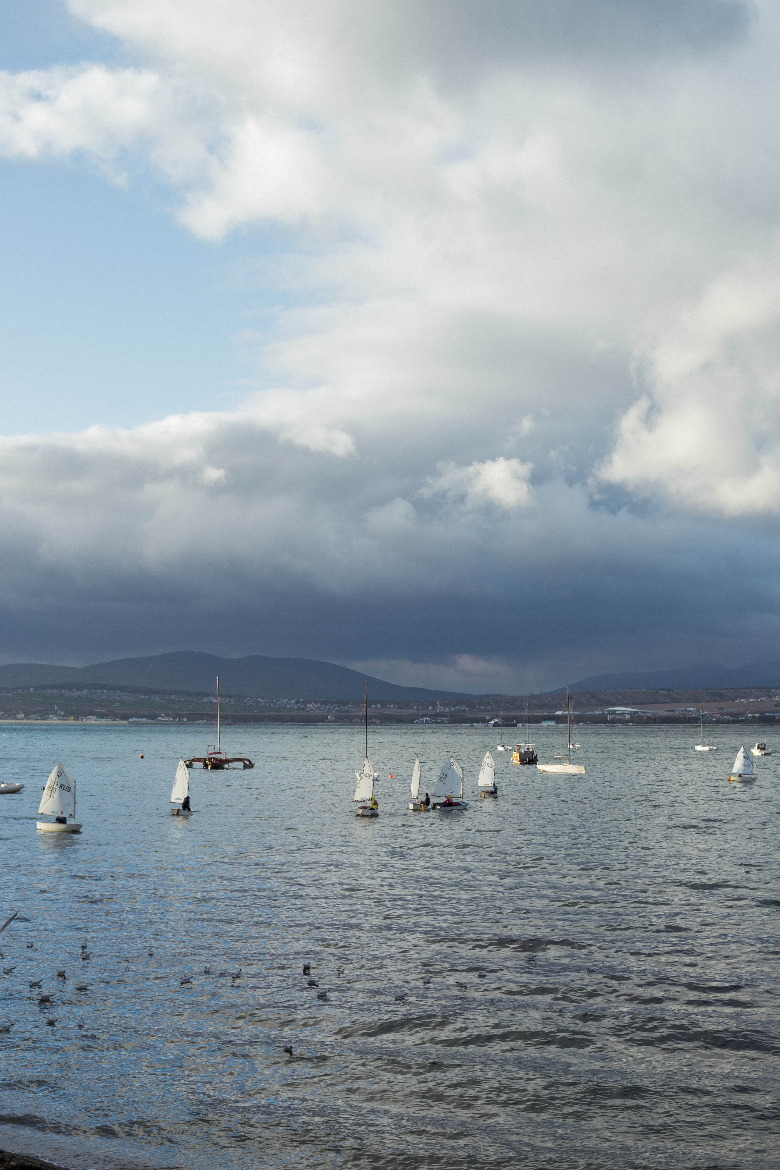 Яна и Дима / зимний пляж