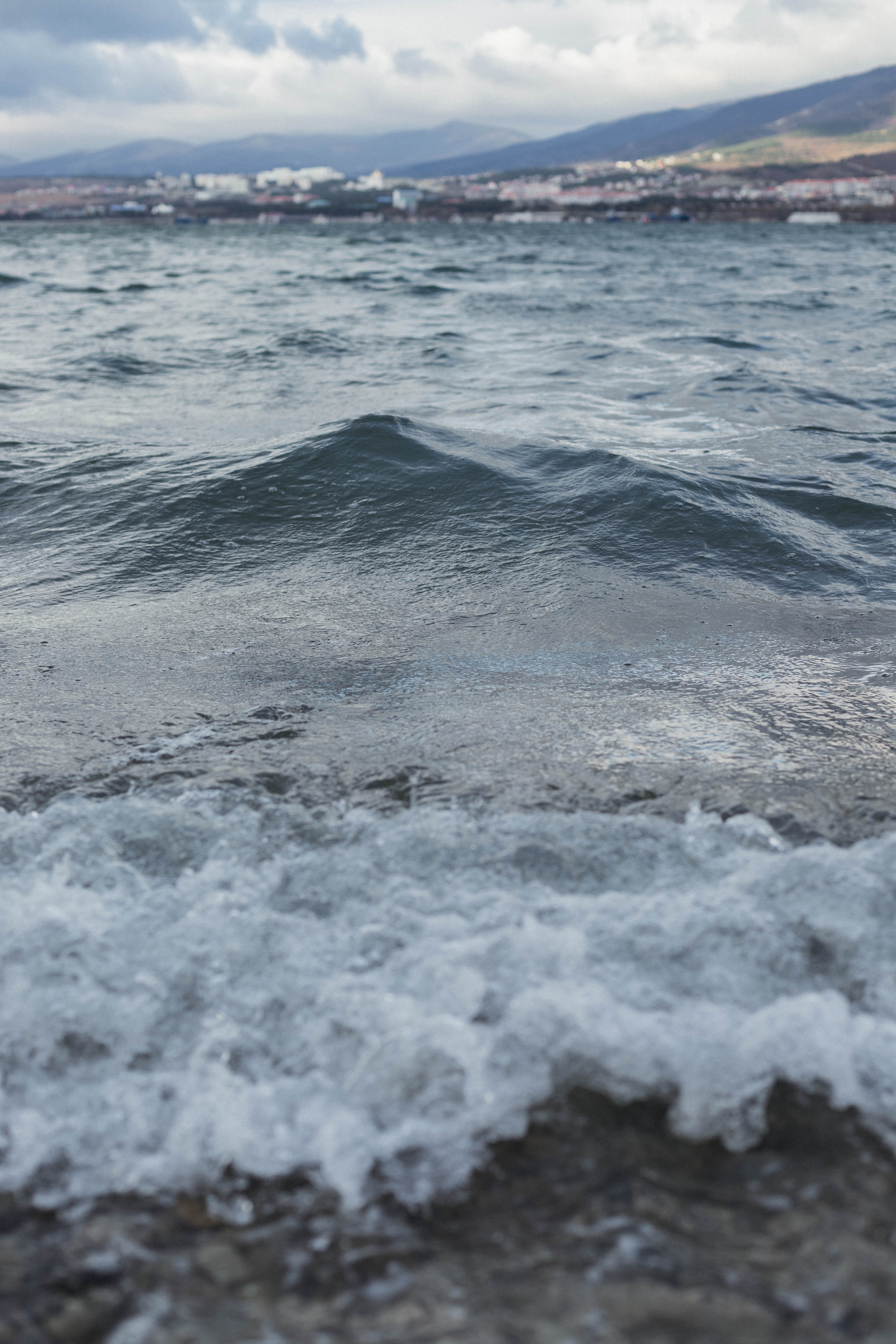 Яна и Дима / зимний пляж