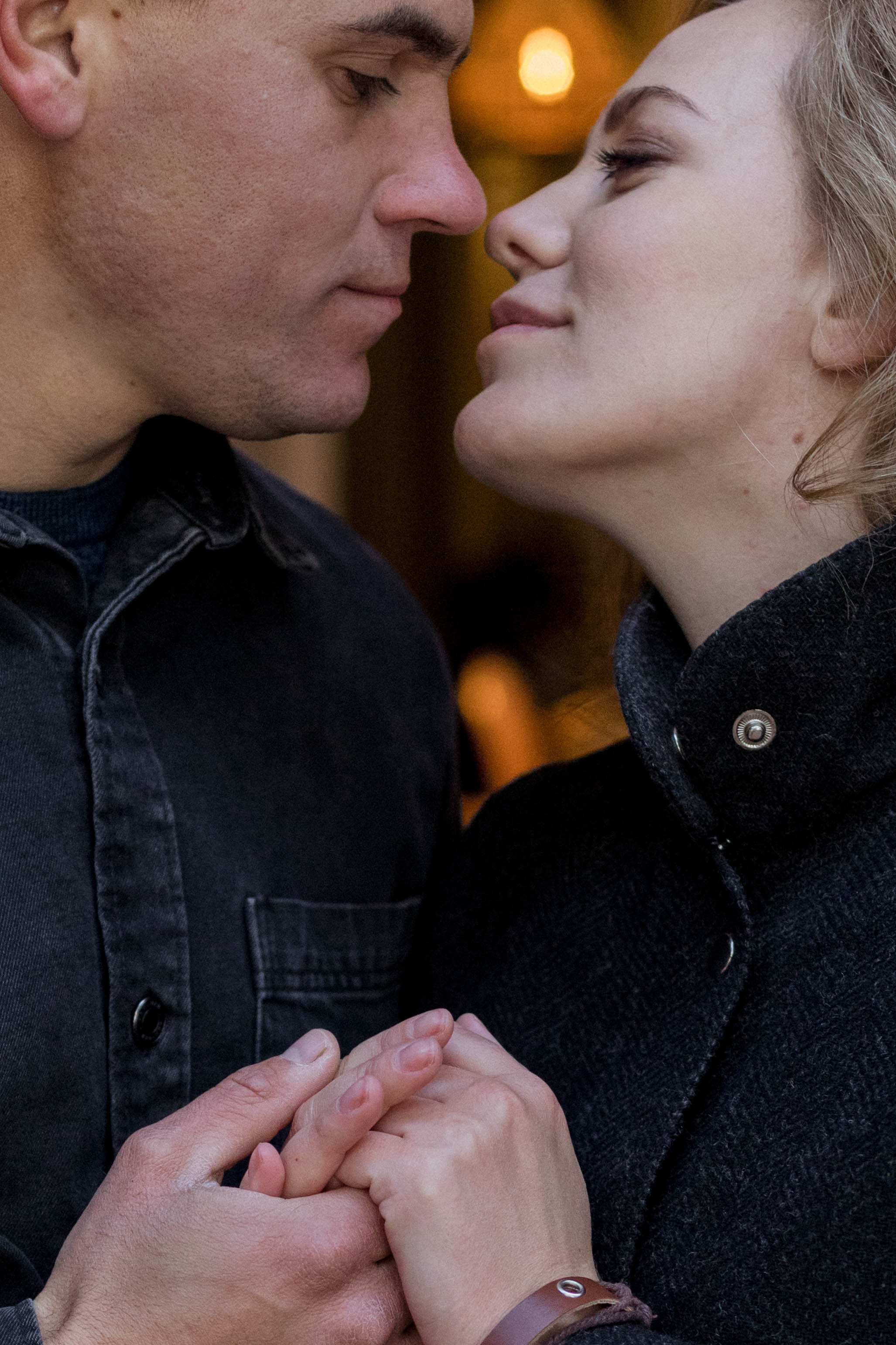 Яна и Дима / зимний пляж