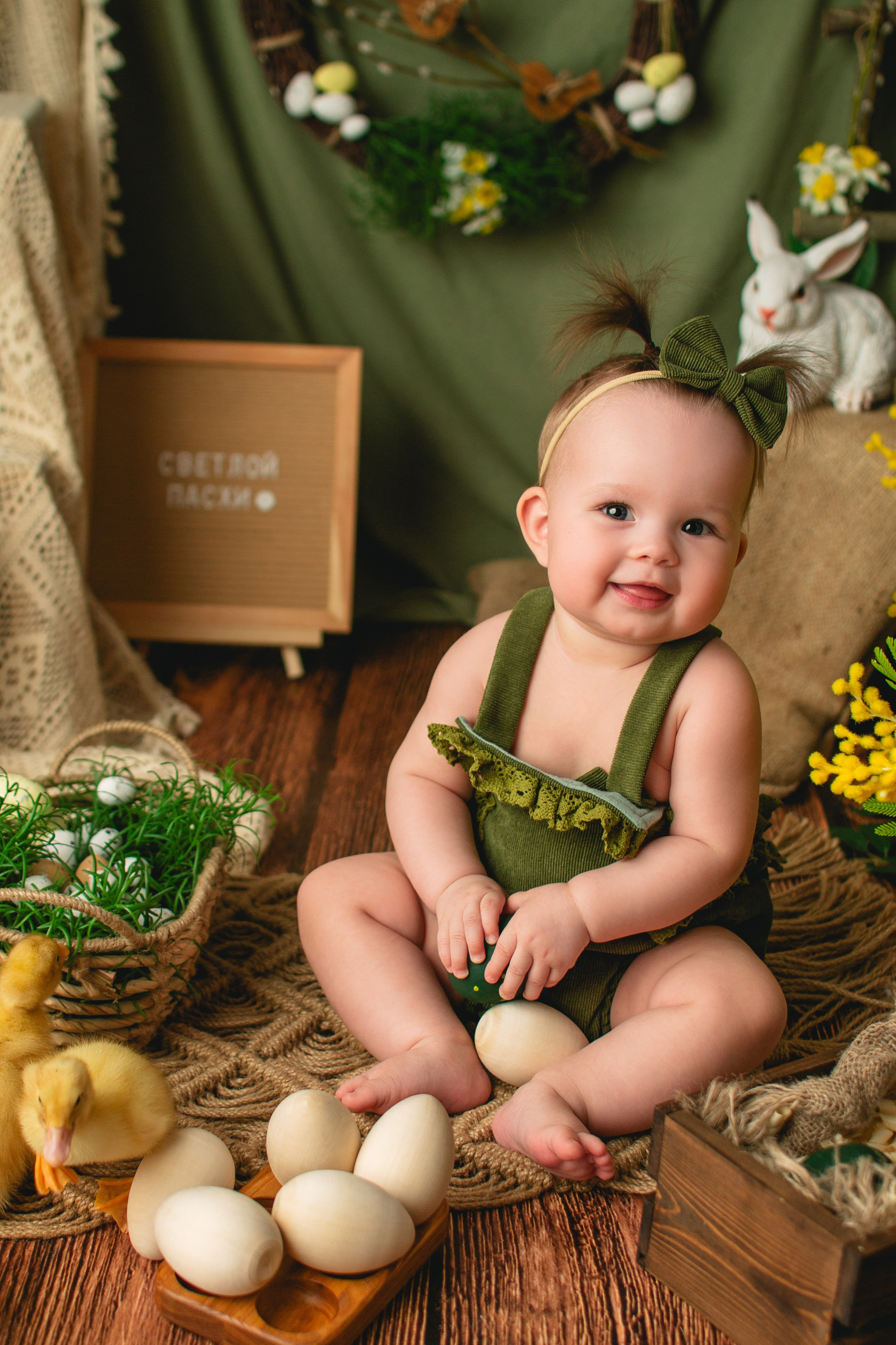 Пасхальный. Фотограф новорождённых в Санкт-Петербурге Наталья Булгакова
