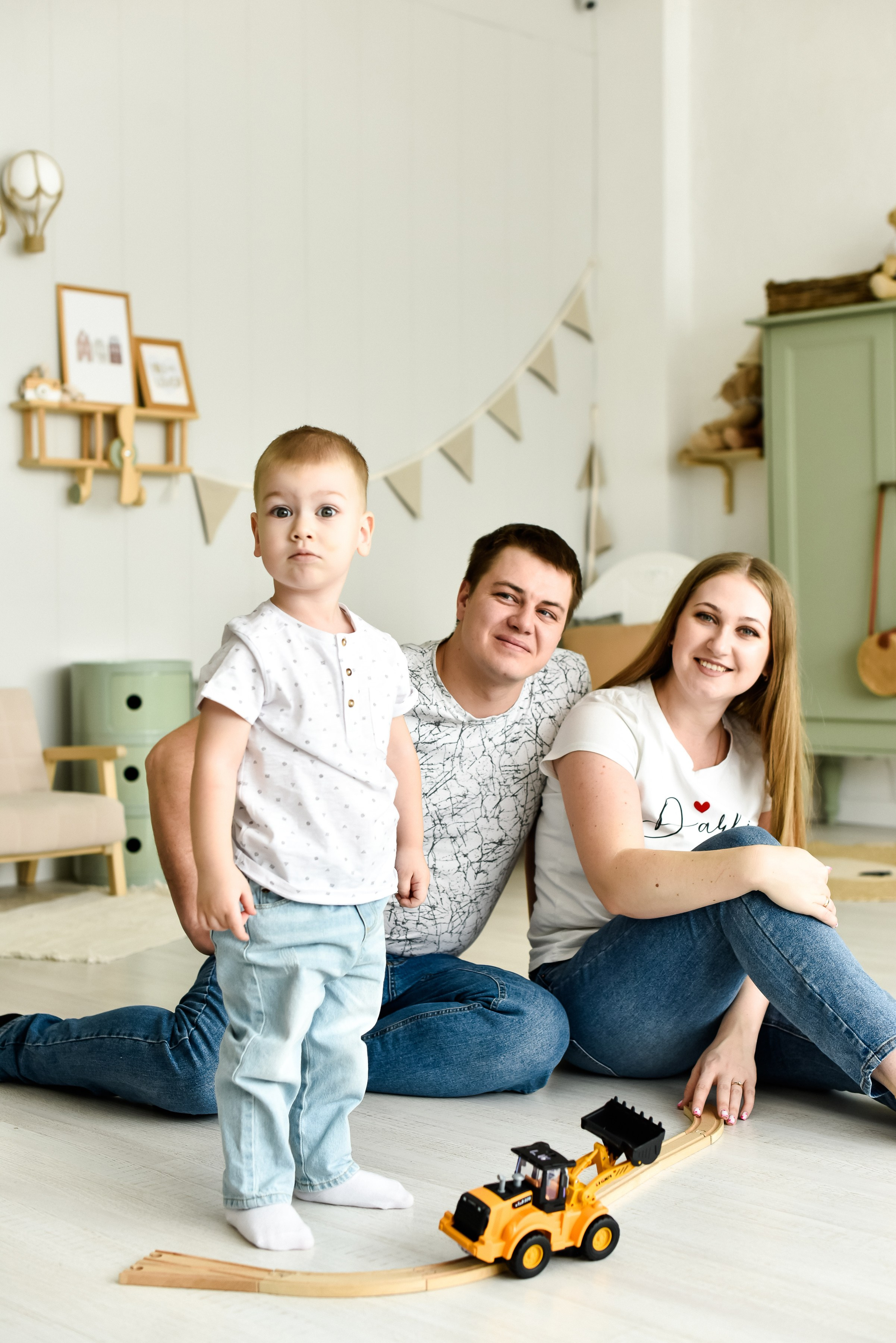 Семья Анечки, Сергея и Вовочки