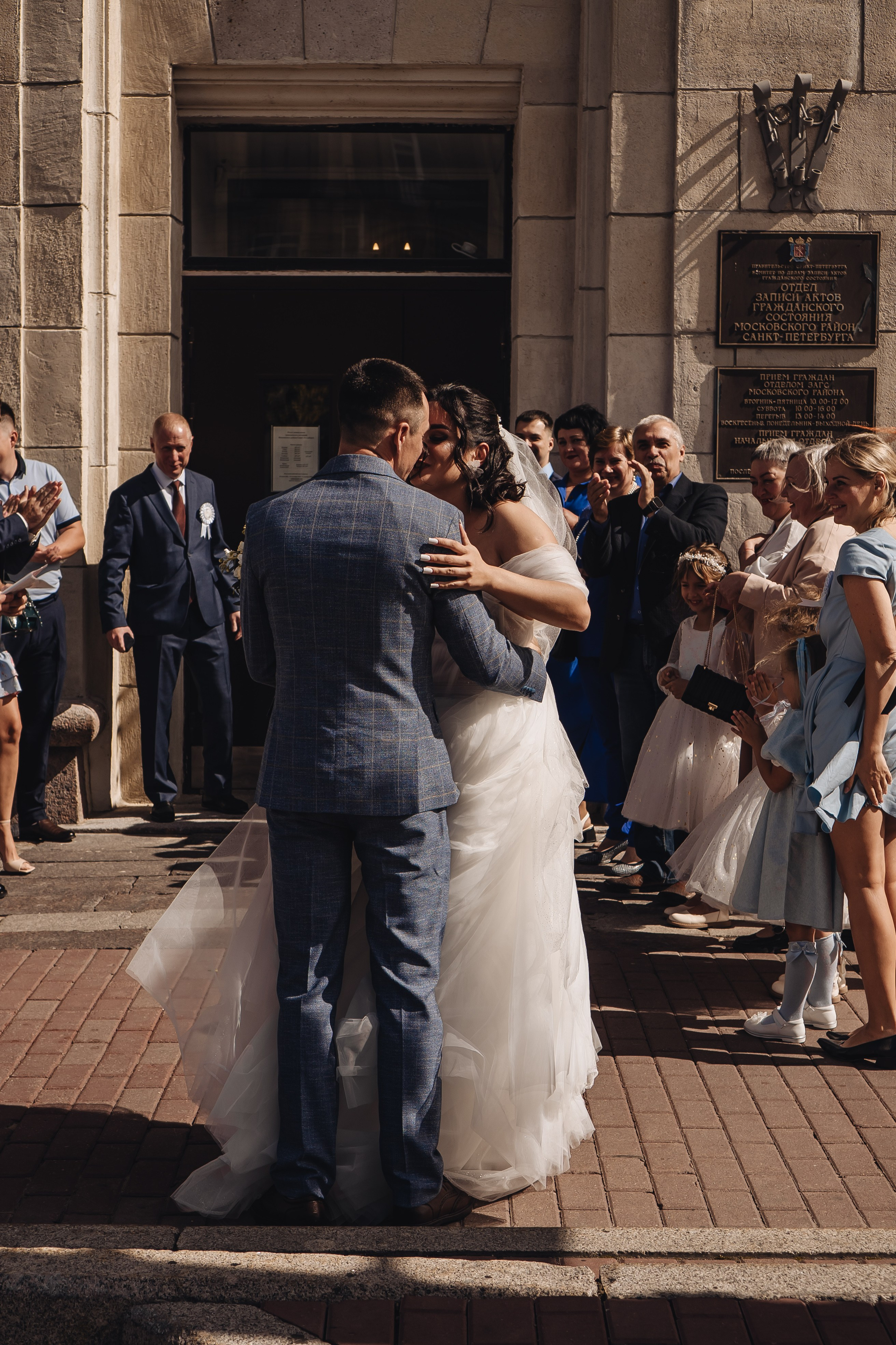 СВАДЕБНАЯ СЬЕМКА В ЗАГСЕ НА МОСКОВСКОМ ПРОСПЕКТЕ. Профессиональный фотограф, Санкт-Петербург — Виктория Богомолова