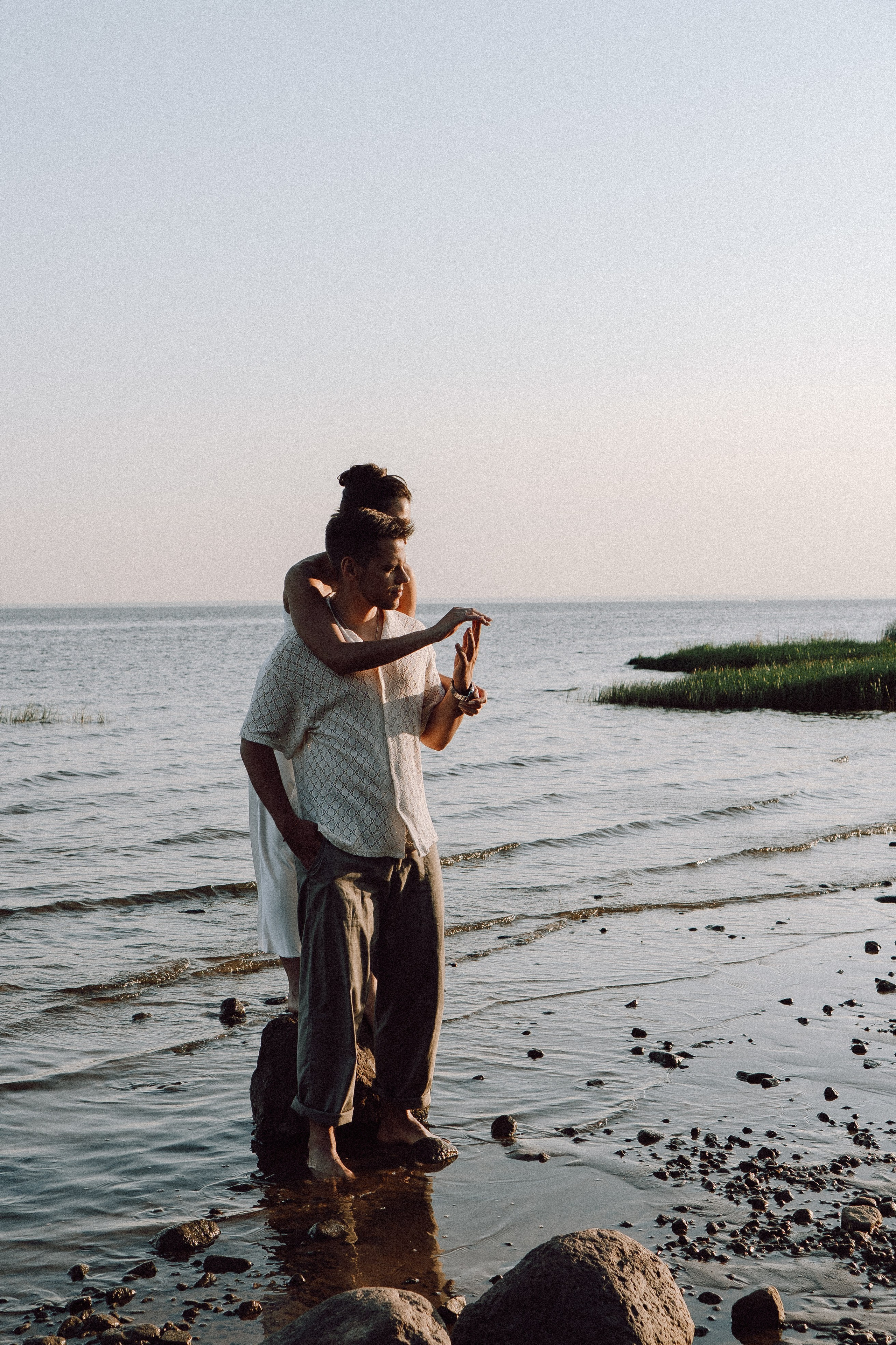 СВАДЕБНАЯ ФОТОСЕССИЯ ВЫЕЗДНОЙ ЦЕРЕМОНИИ (ФИНСКИЙ ЗАЛИВ). Профессиональный фотограф, Санкт-Петербург — Виктория Богомолова