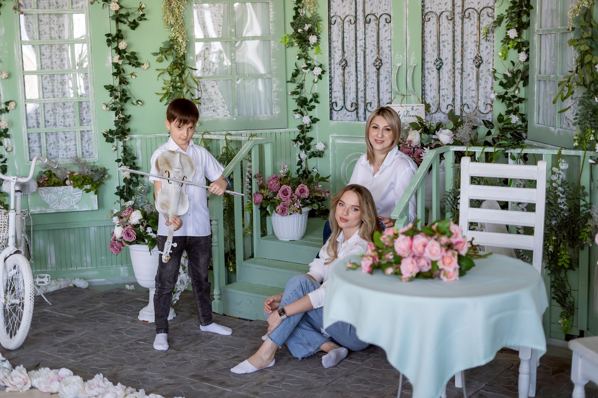 Весенняя история в Студии К2. Семейный и детский фотограф в Хабаровске Анна Гриневич