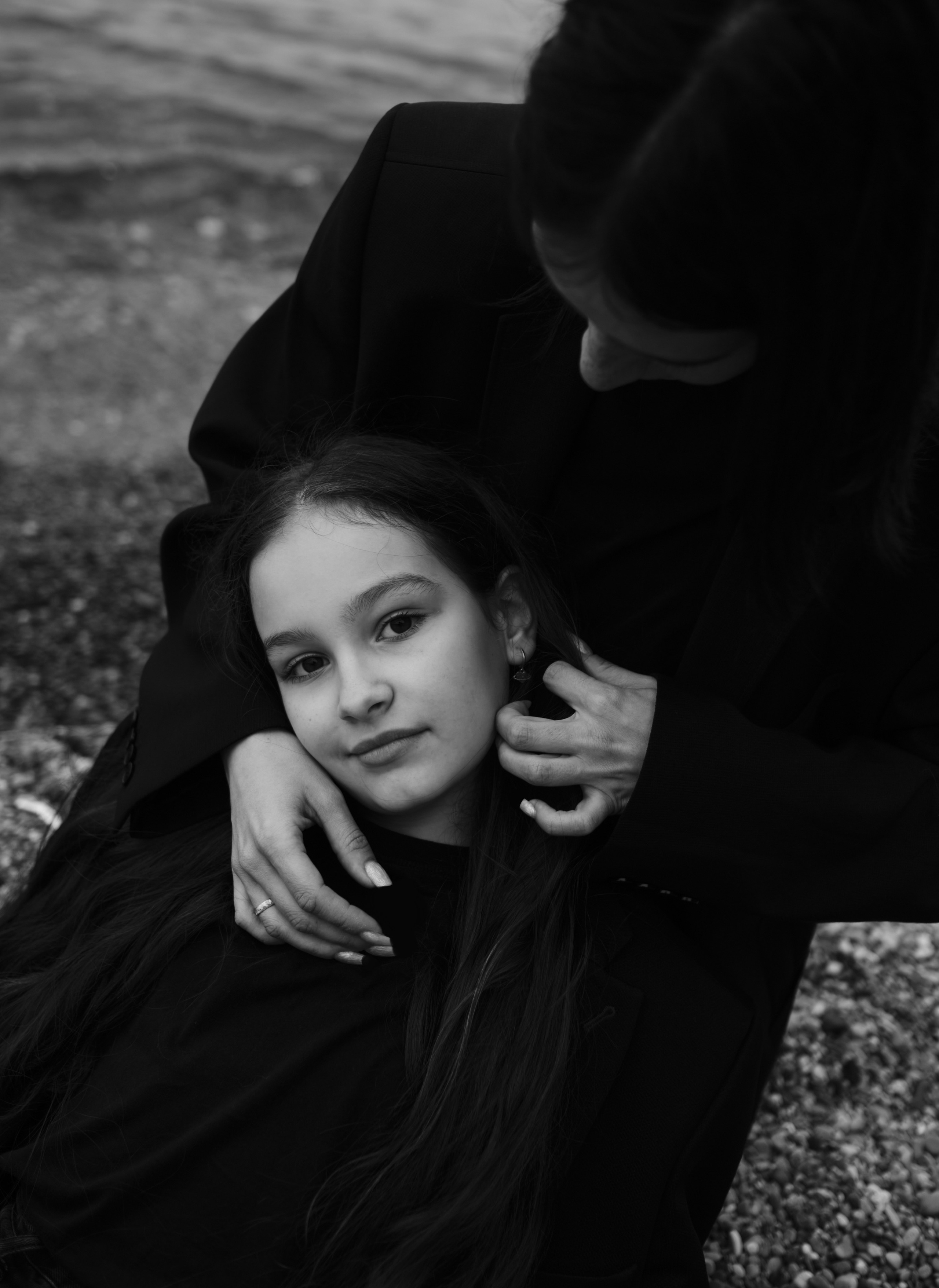 Нежность между волнами. Фотограф Карелина Полина