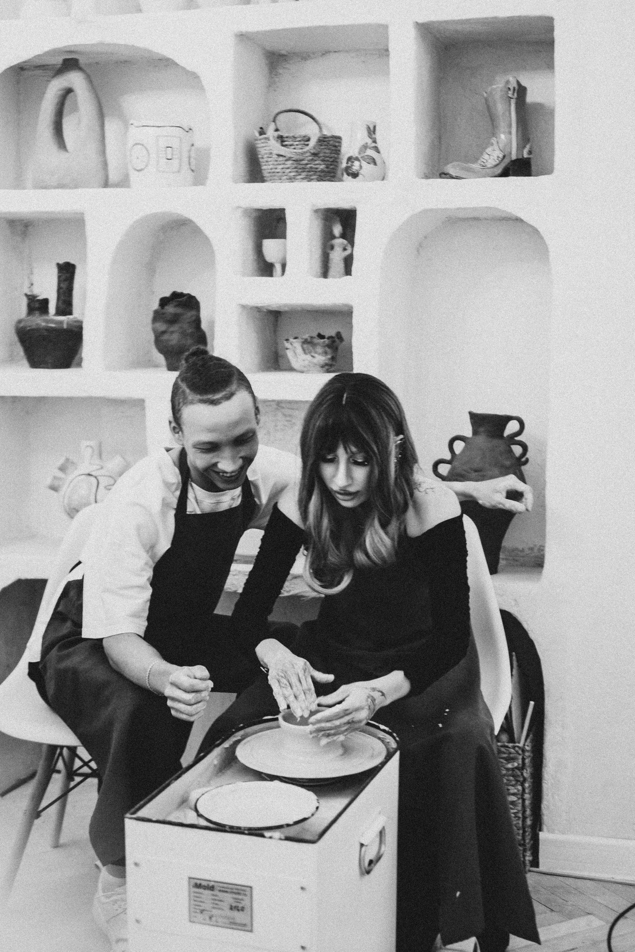 СВИДАНИЕ В ГОНЧАРНОЙ МАСТЕРСКОЙ. Профессиональный фотограф, Санкт-Петербург — Виктория Богомолова