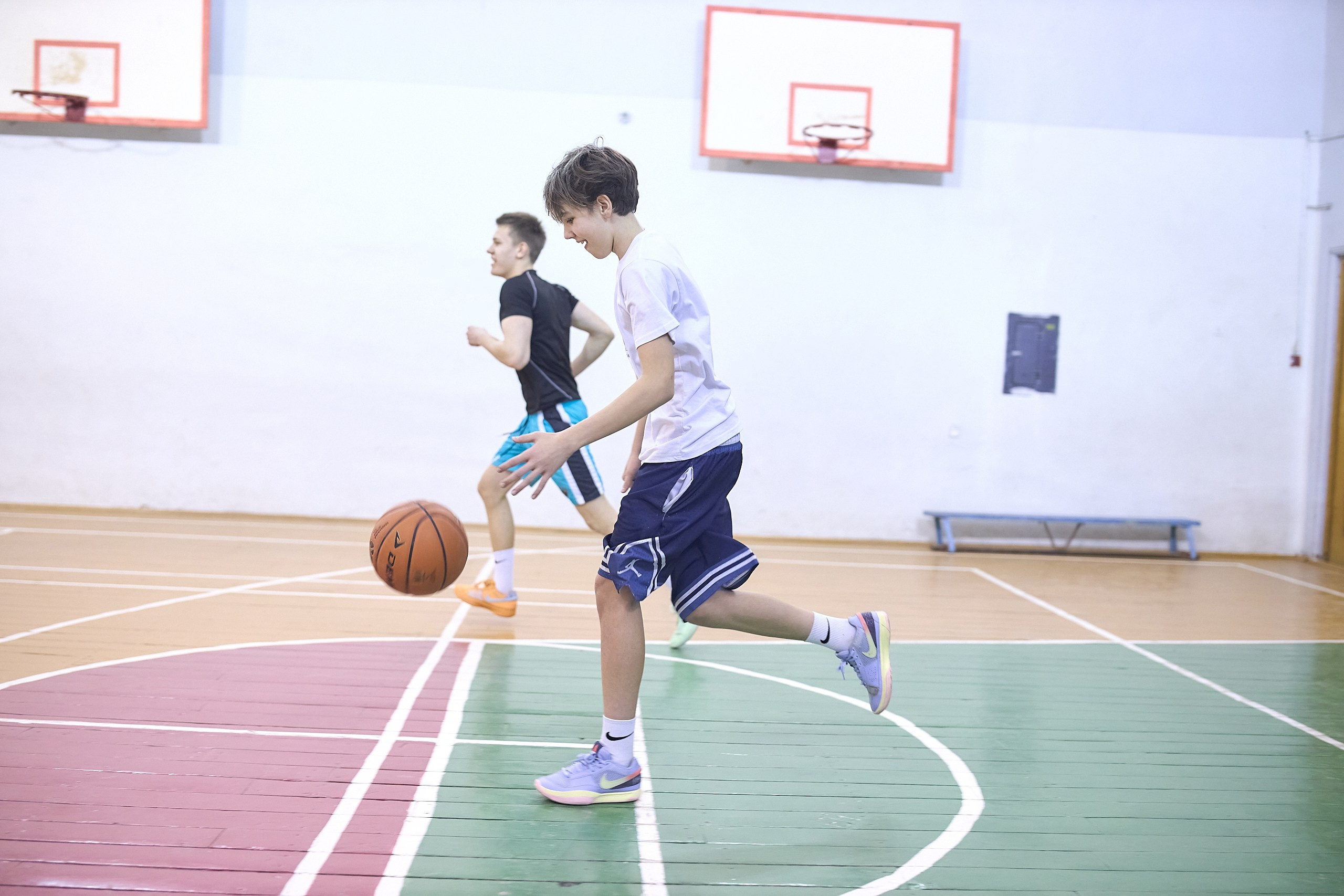 Тренировка по Баскетболу, Калуга. Фотограф Игорь Михайлов