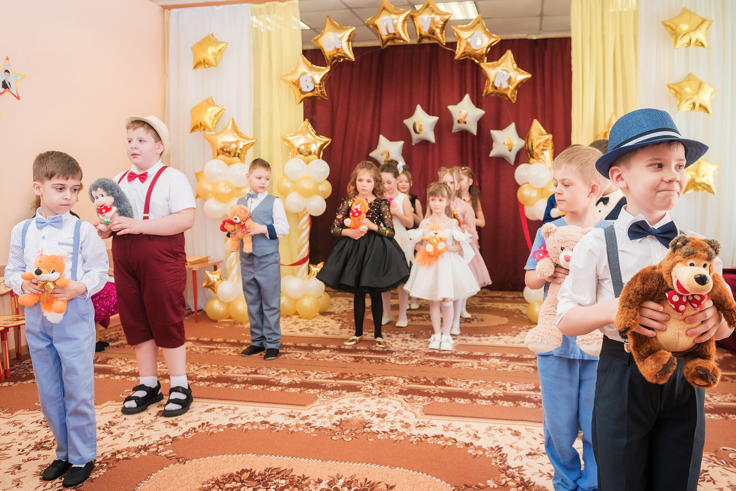 Выпускной в детском саду. Детский фотограф, семейный фотограф и репортажи в Кемерово