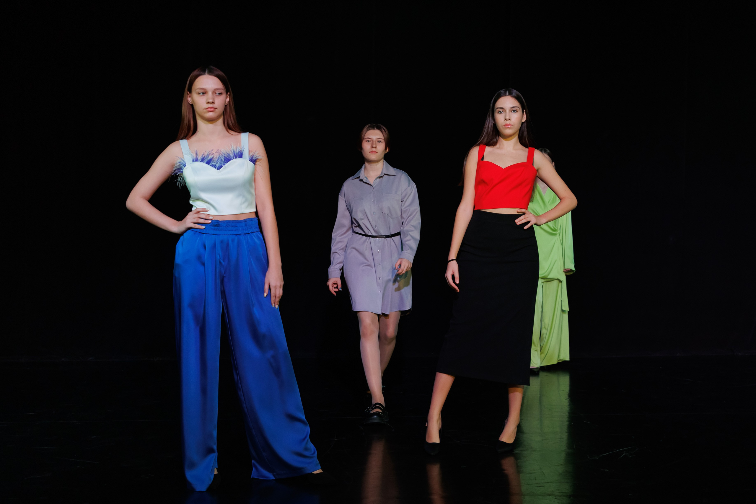 Показ коллекций Новосибирских дизайнеров для Fly Production. Фотограф Новосибирск — Наталья Гресь