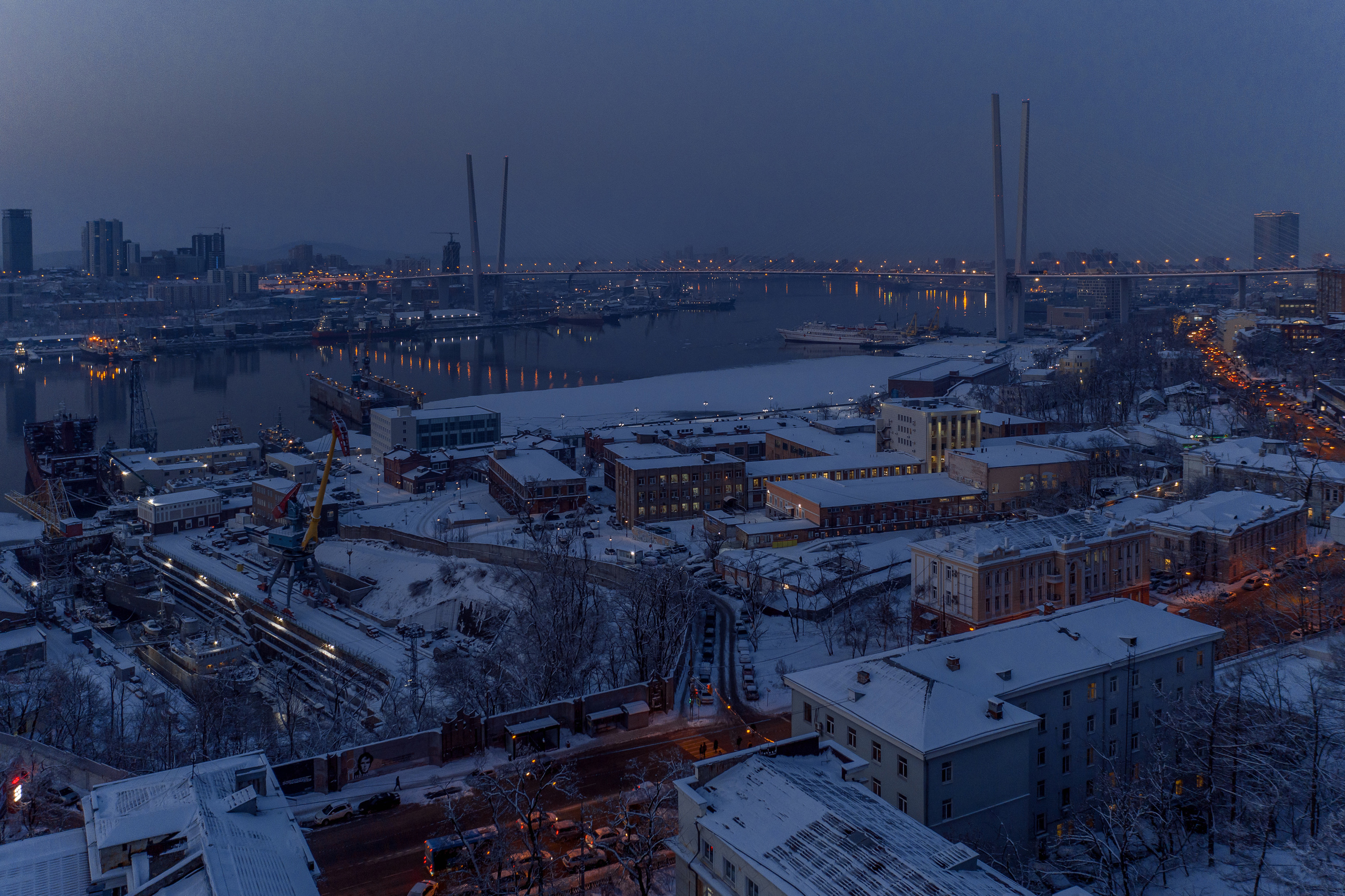 Зима в Приморье и Владивостоке. Фотограф во Владивостоке Антон Блохин
