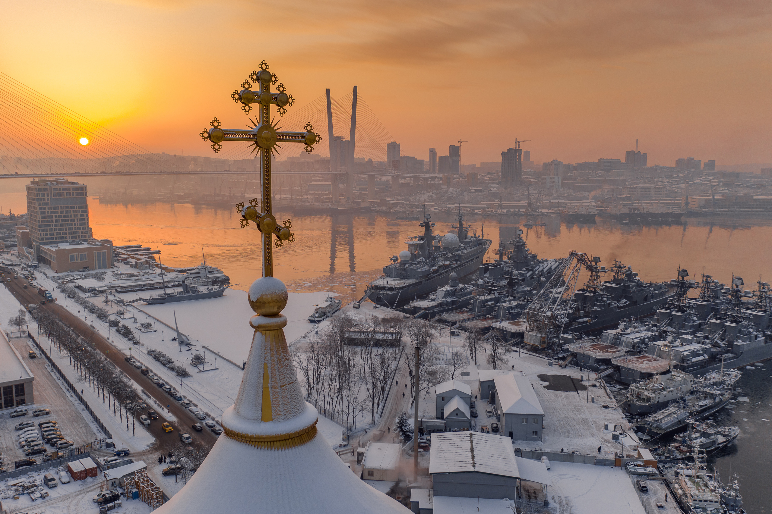 Зима в Приморье и Владивостоке. Фотограф во Владивостоке Антон Блохин