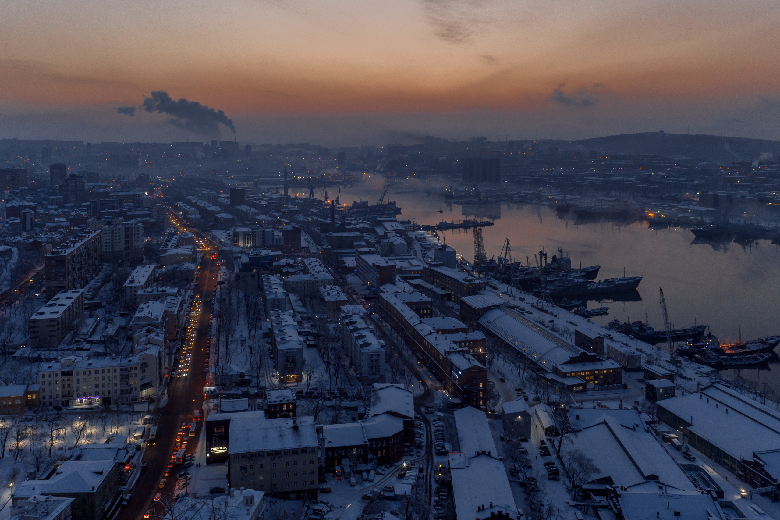 Зима в Приморье и Владивостоке. Фотограф во Владивостоке Антон Блохин