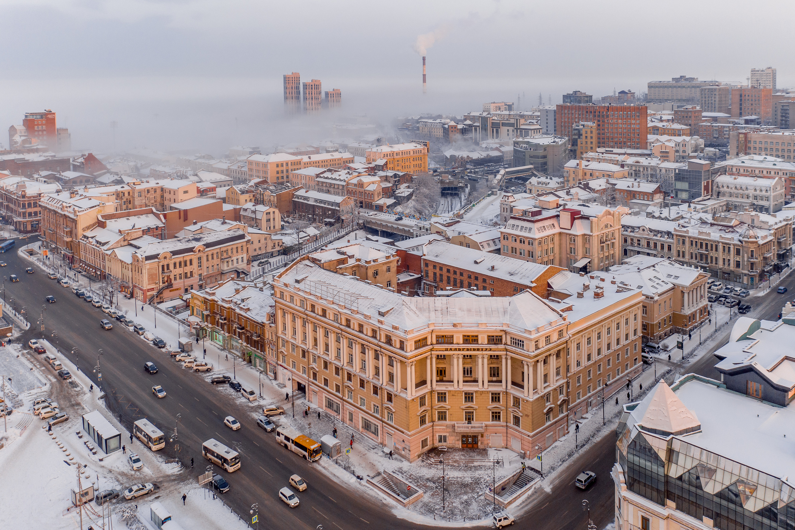 Зима в Приморье и Владивостоке. Фотограф во Владивостоке Антон Блохин