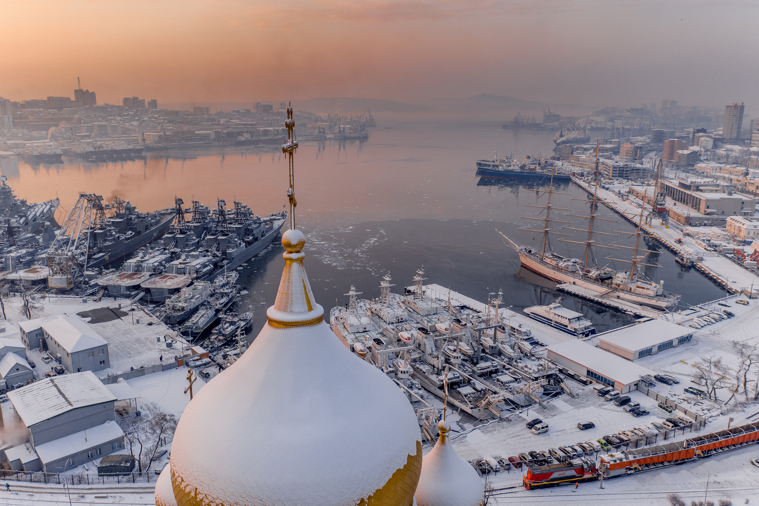 Зима в Приморье и Владивостоке. Фотограф во Владивостоке Антон Блохин
