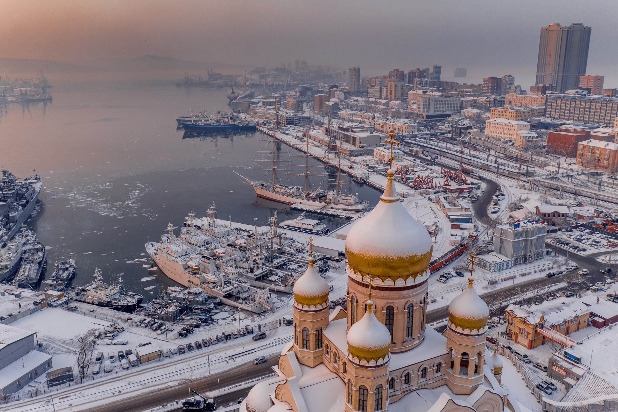 Зима в Приморье и Владивостоке. Фотограф во Владивостоке Антон Блохин