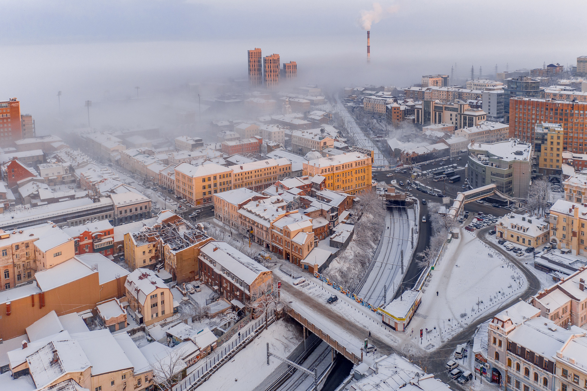 Зима в Приморье и Владивостоке. Фотограф во Владивостоке Антон Блохин