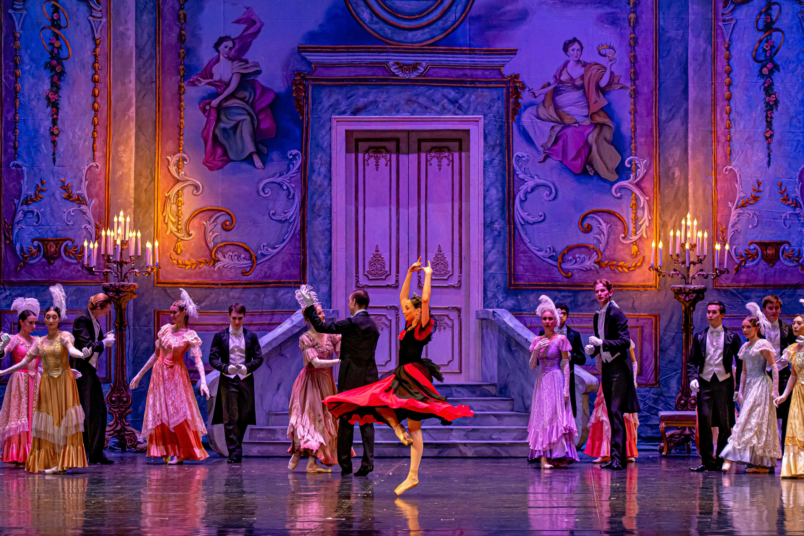 Анюта — спектакль — премьера на сцене Зимнего театра Марийского театра оперы и балета. Фотограф в Сочи Юрий Шептаев