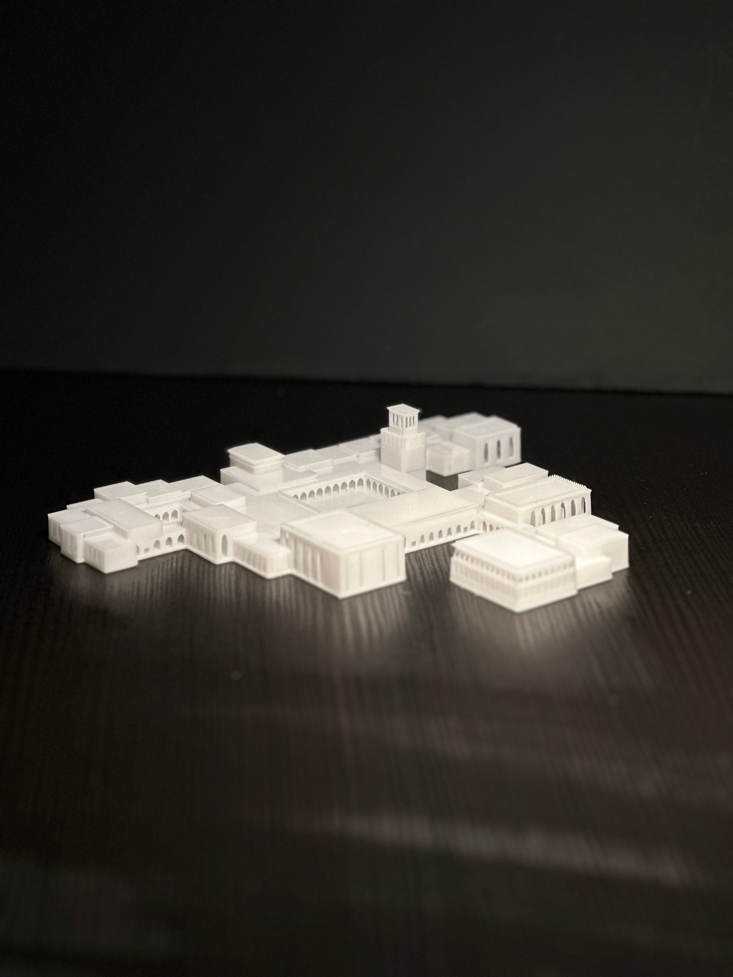 Курсовой макет проекта школы для Анны. 3D печать