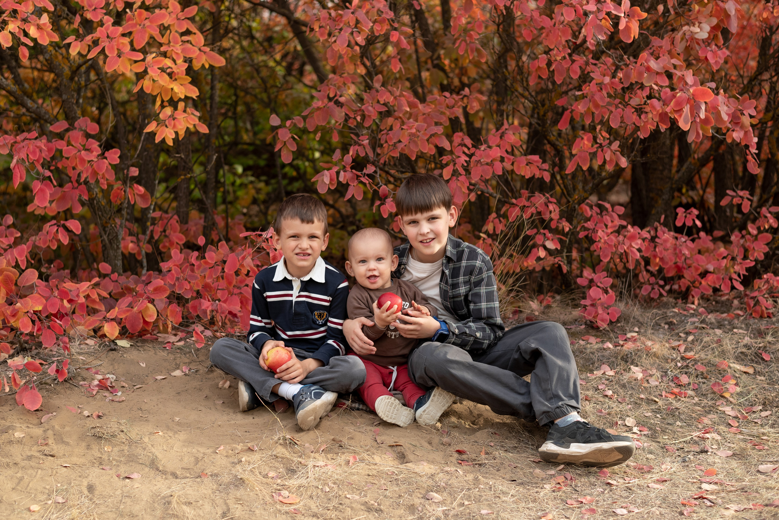 Юля и дети. Семейный фотограф Ирина Сгибнева