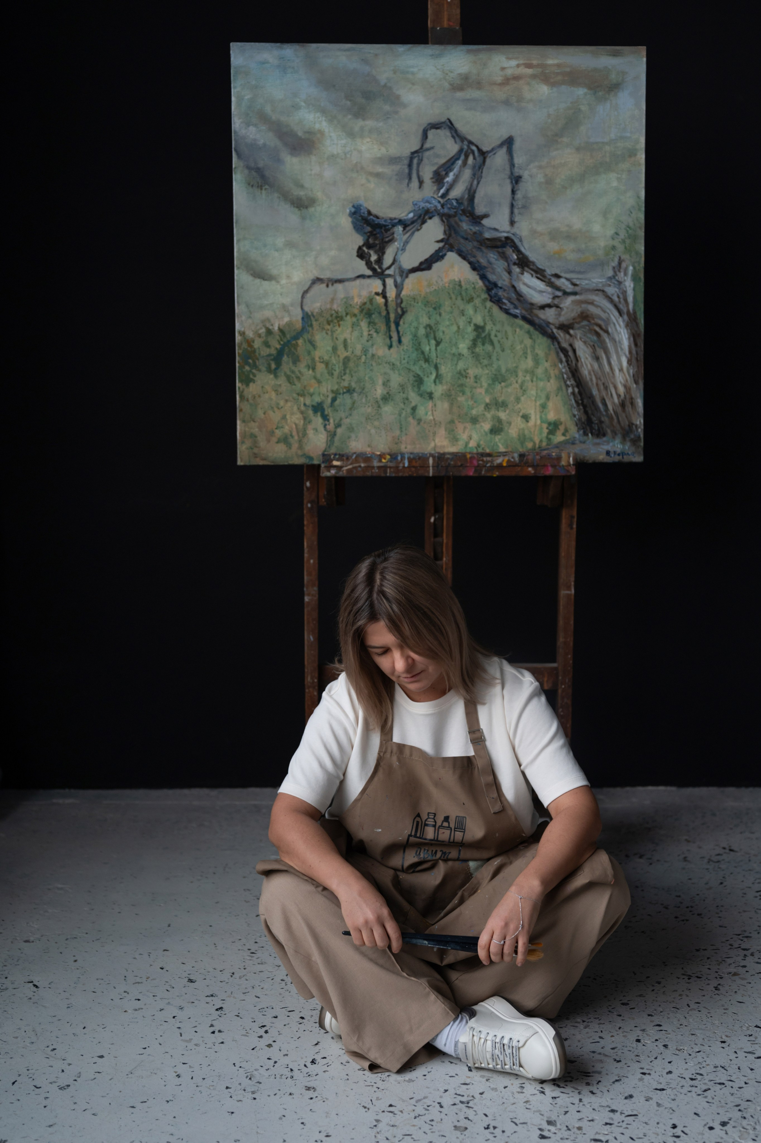 Фотосессия для художника. Фотограф Юлия Кондратьева