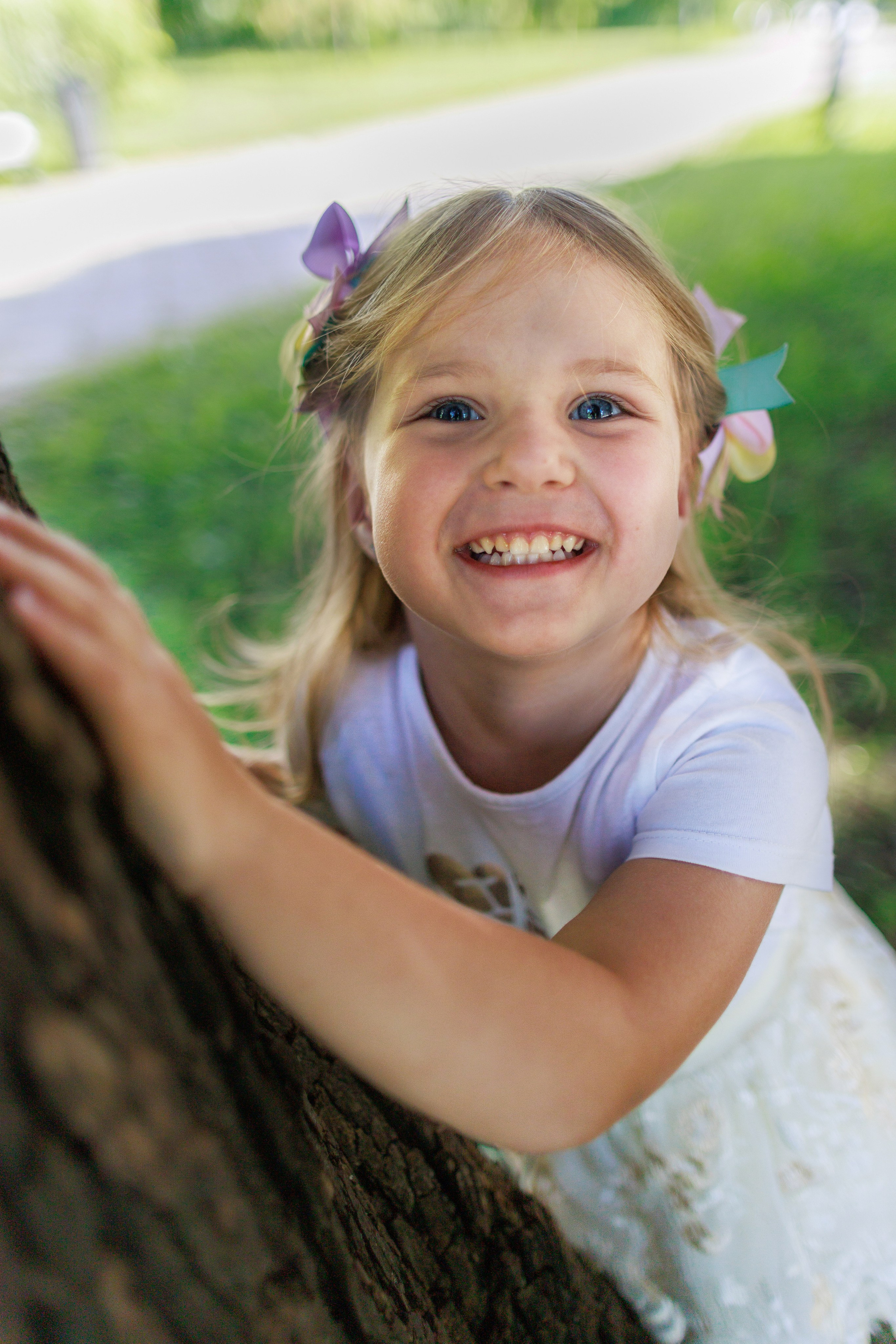 Детская фотосессия в парке