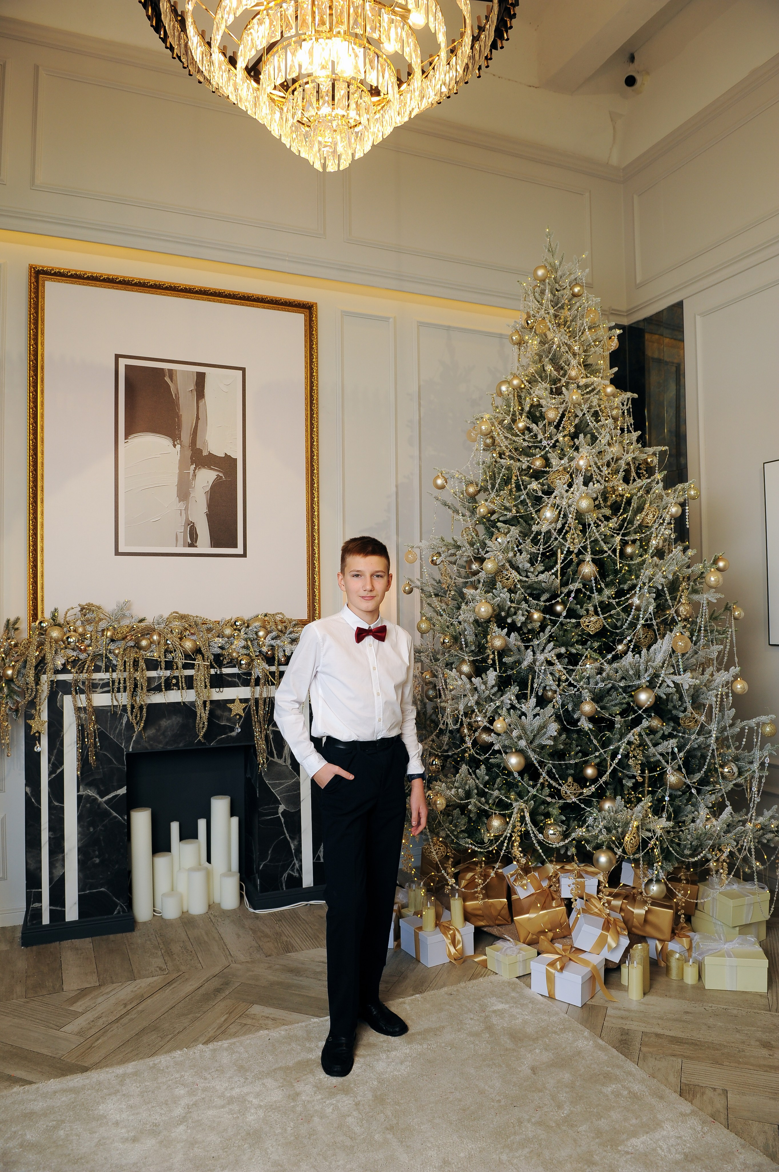 Школьная новогодняя фотосессия. Фотограф, визажист. Москва