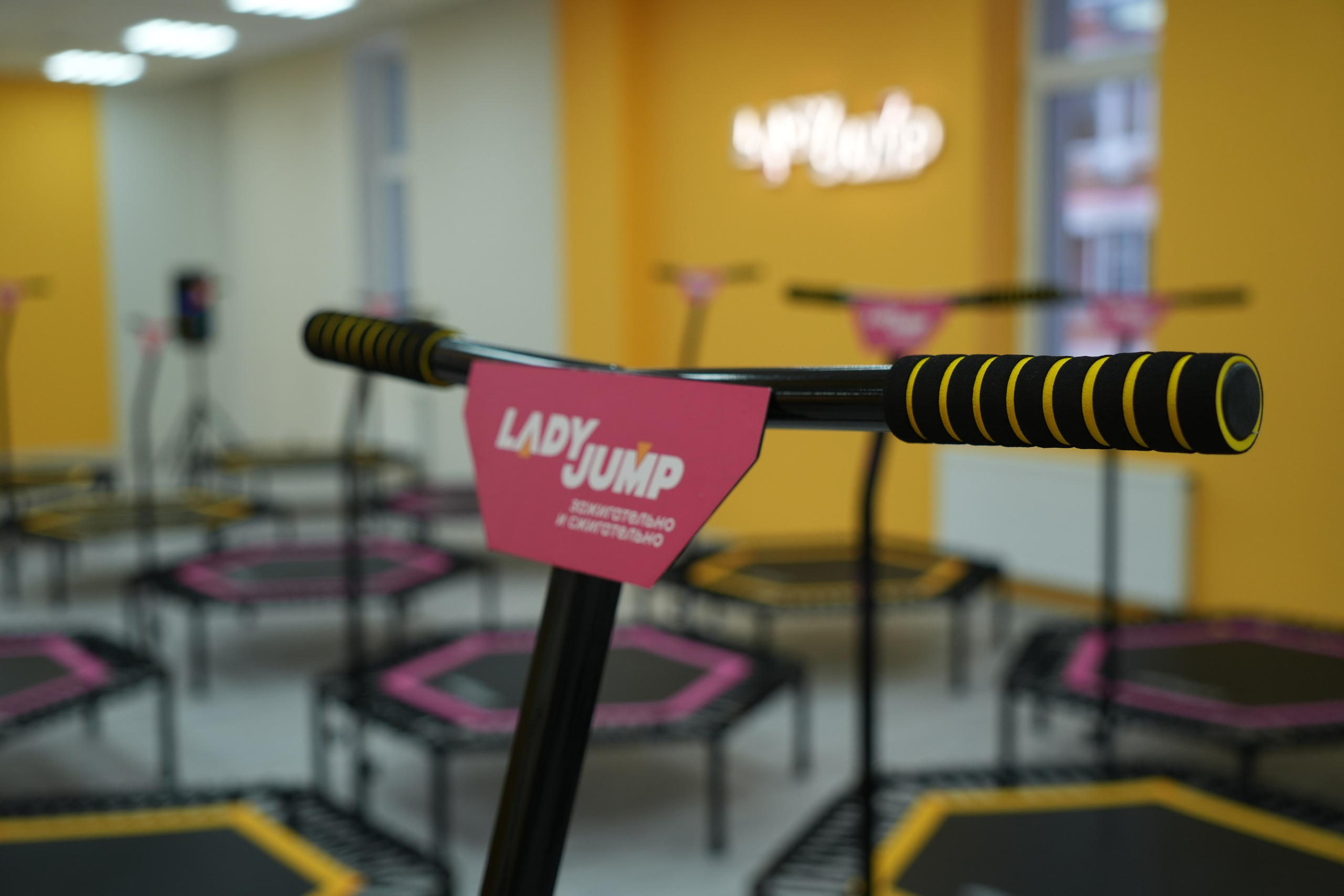 Открытие батутного центра «Lady Jump». Видеограф и Фотограф в Москве