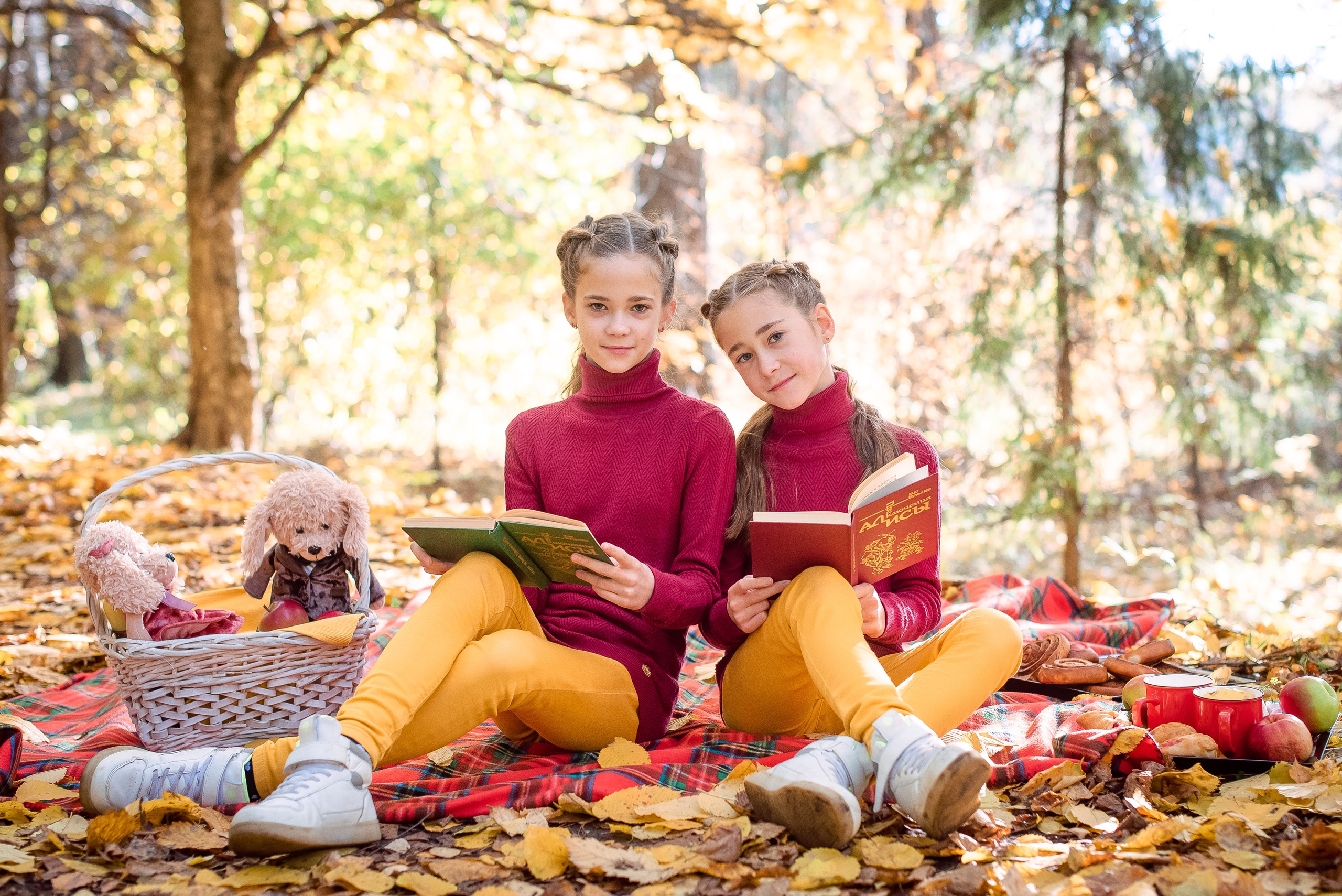 Осенняя прогулка семьи Андрея и Марины. Свадебный и семейный фотограф в Москве Юлия Винник