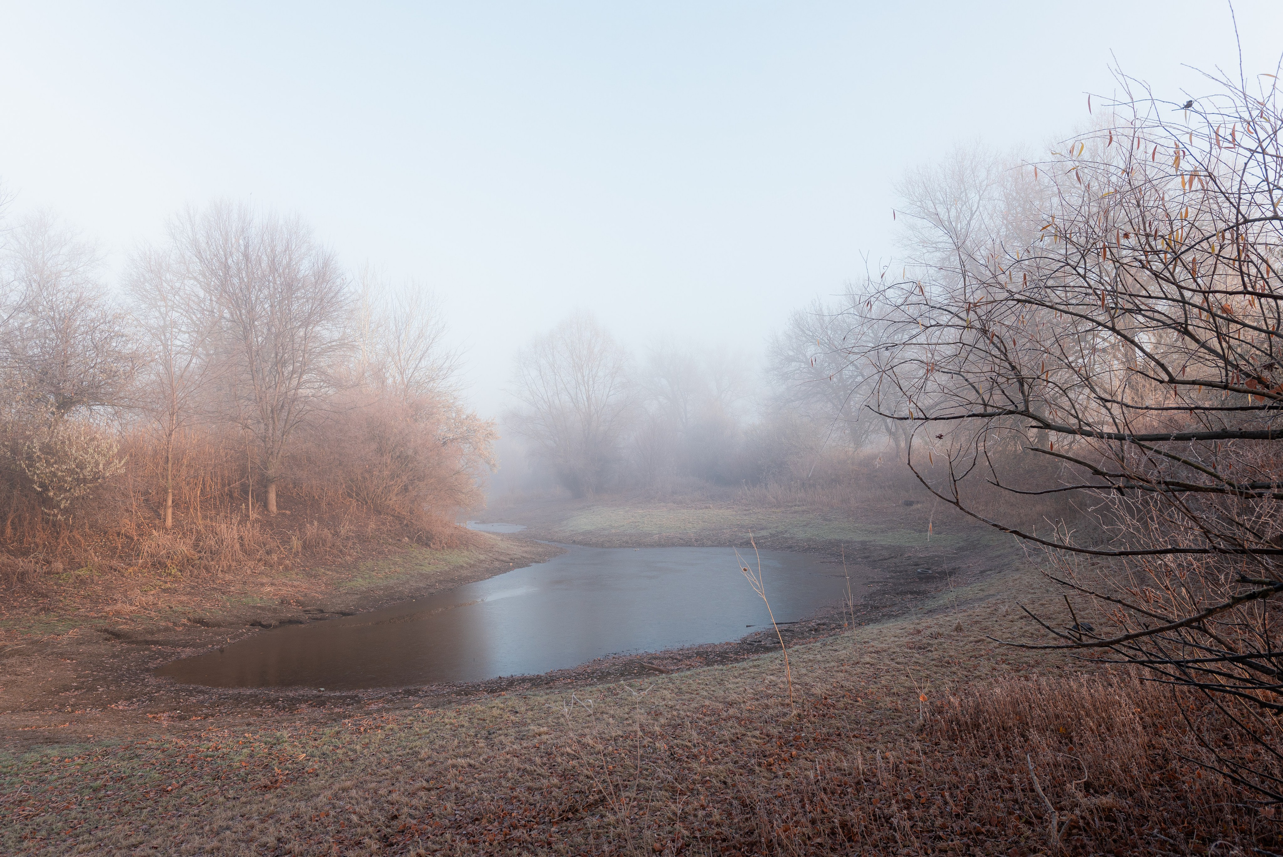 Фотографии утреннего тумана под Волжским. Фотограф в Волгограде и Волжском Александр Горбань