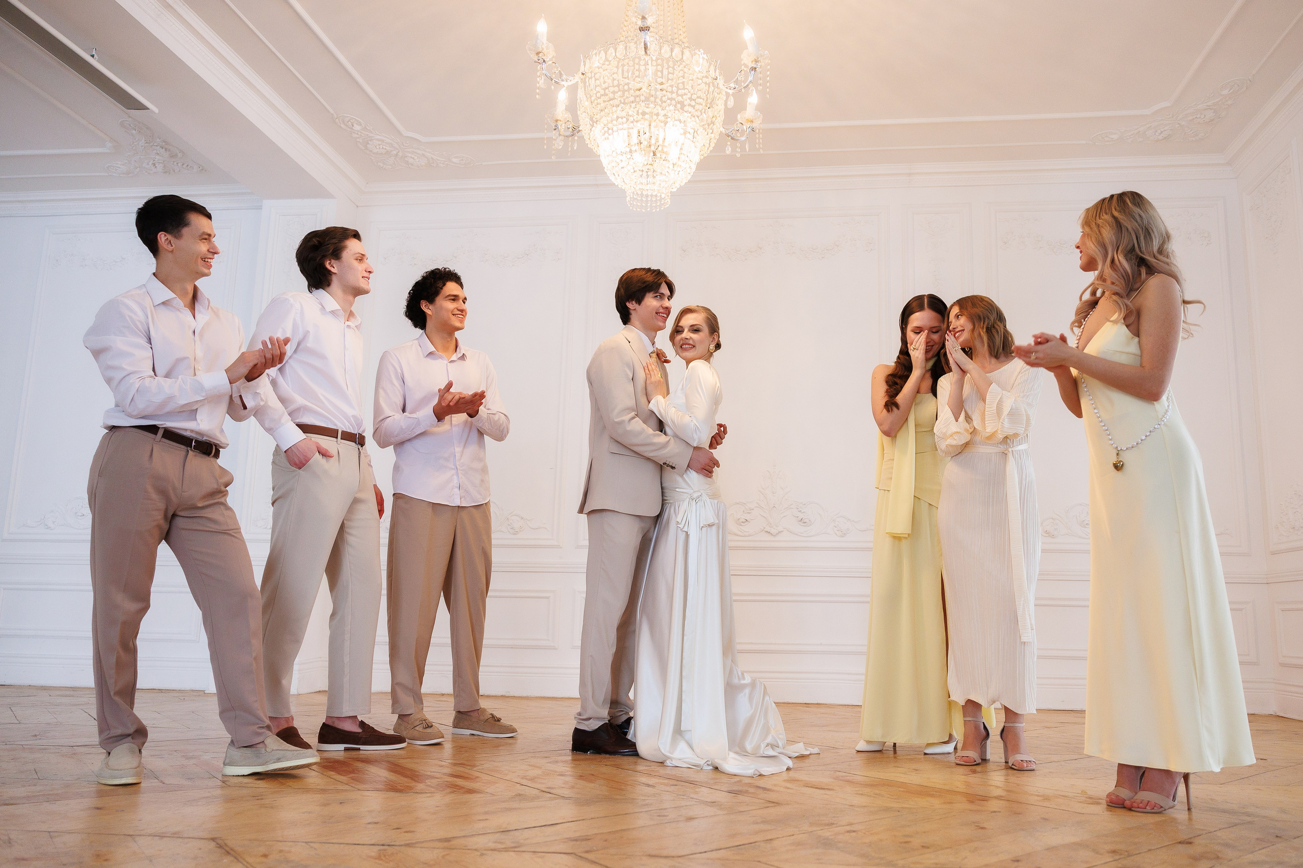 Камерная свадьба: весеннее настроение. Свадебный и семейный фотограф в Москве Красинская Мария