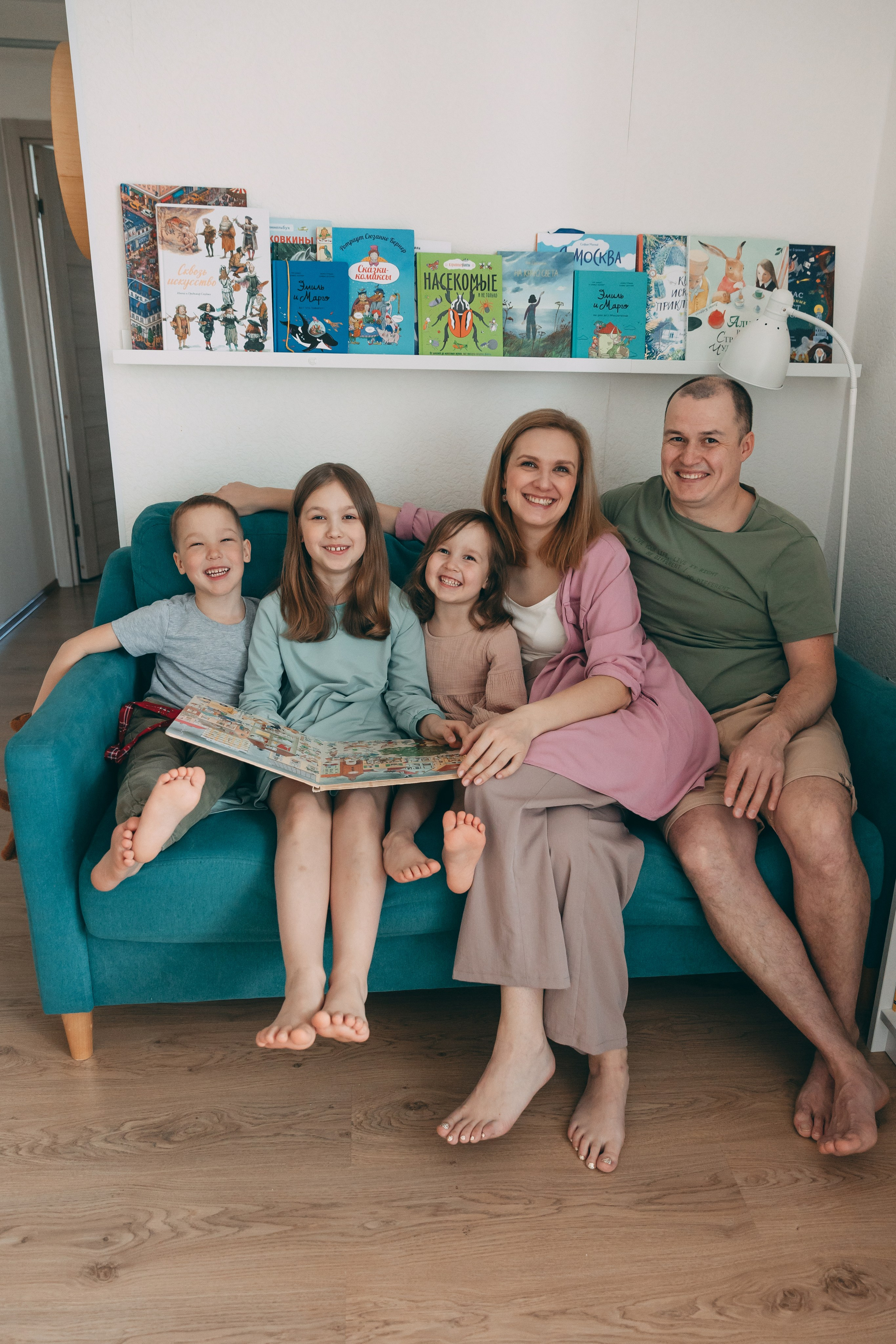 Дома у Вали. Семейный фотограф в Санкт-Петербурге Алиса Мохова