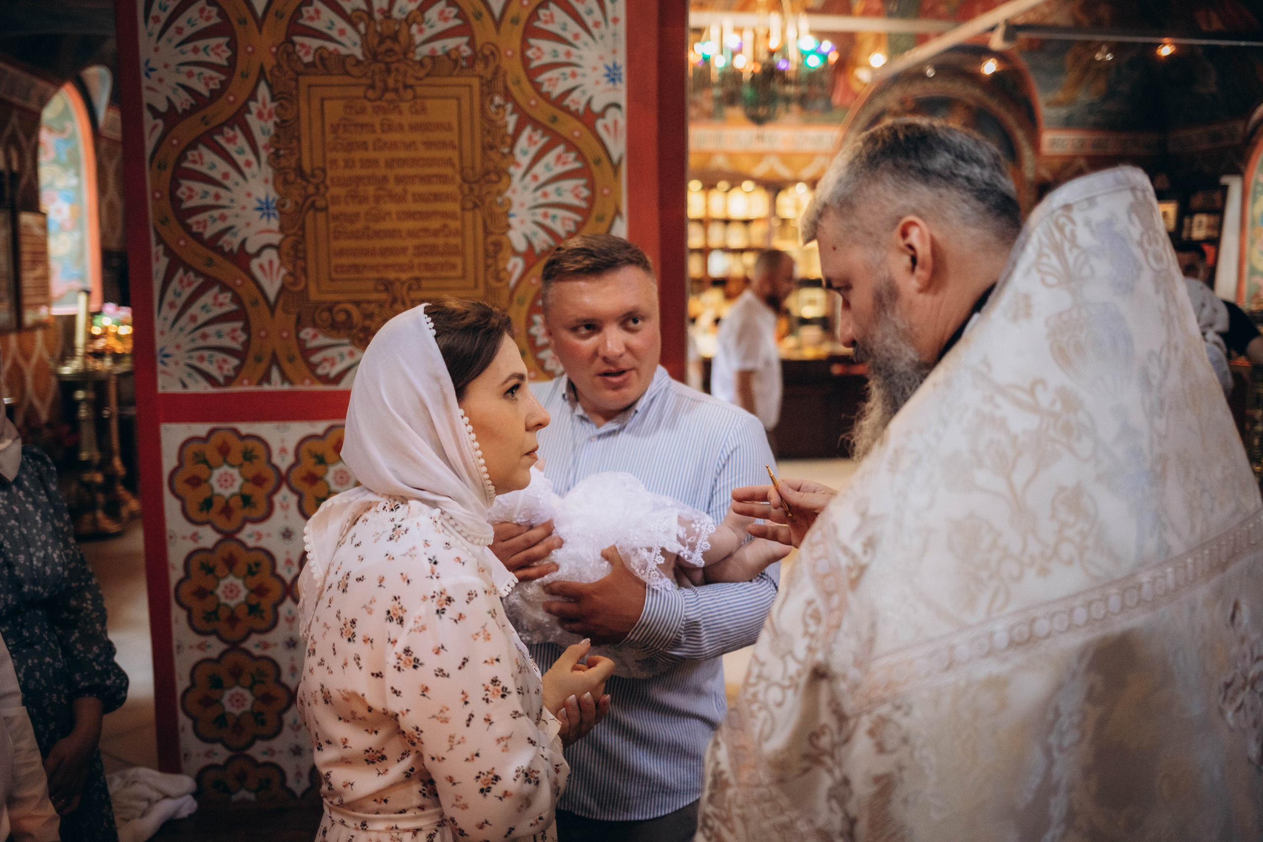 Крещение Ариши. Семейный и детский фотограф в Москве Александра Нараевская